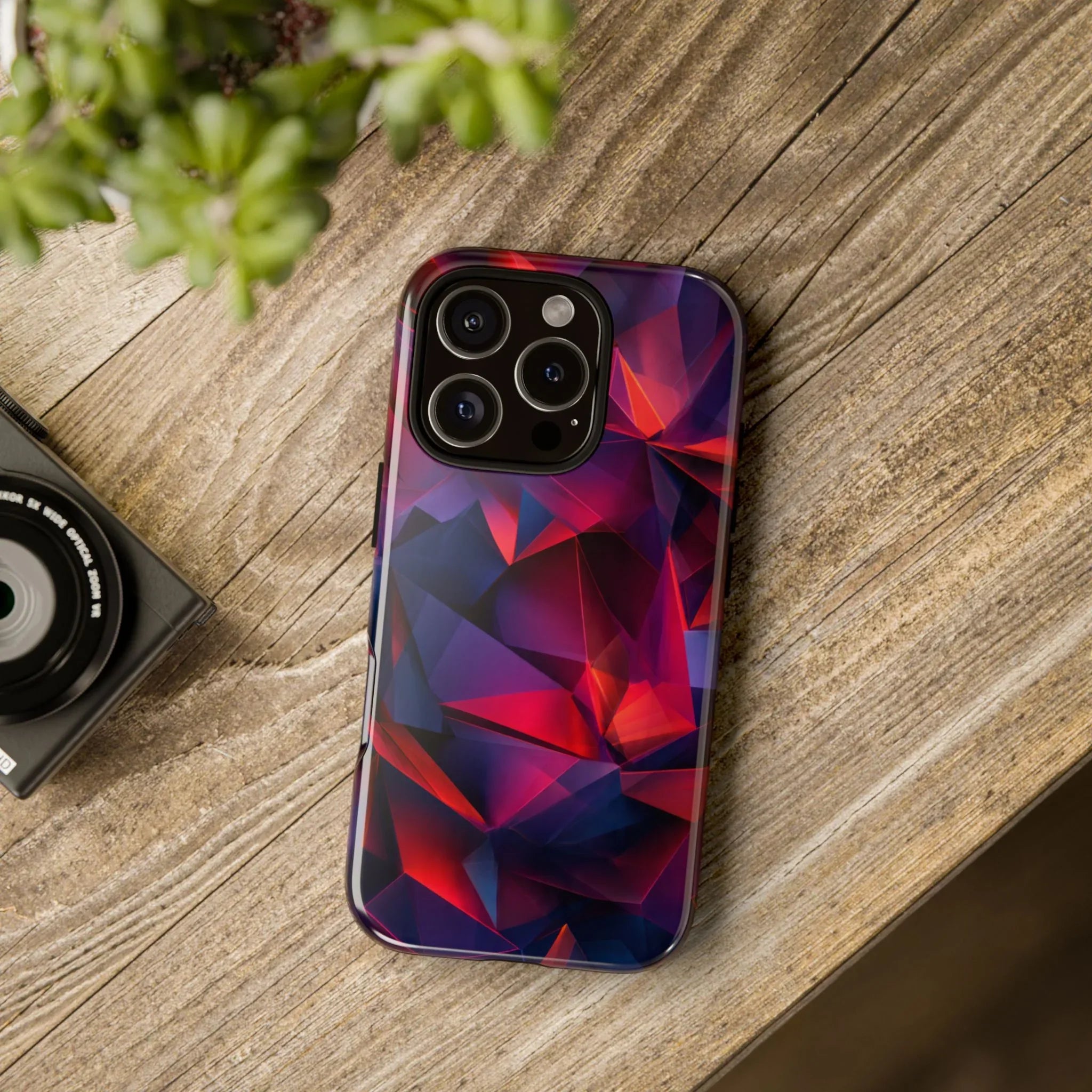 Crystalline Prism Phone Case for iPhone 8-17 and Google Pixel up to 9 - KARARMDESIGN