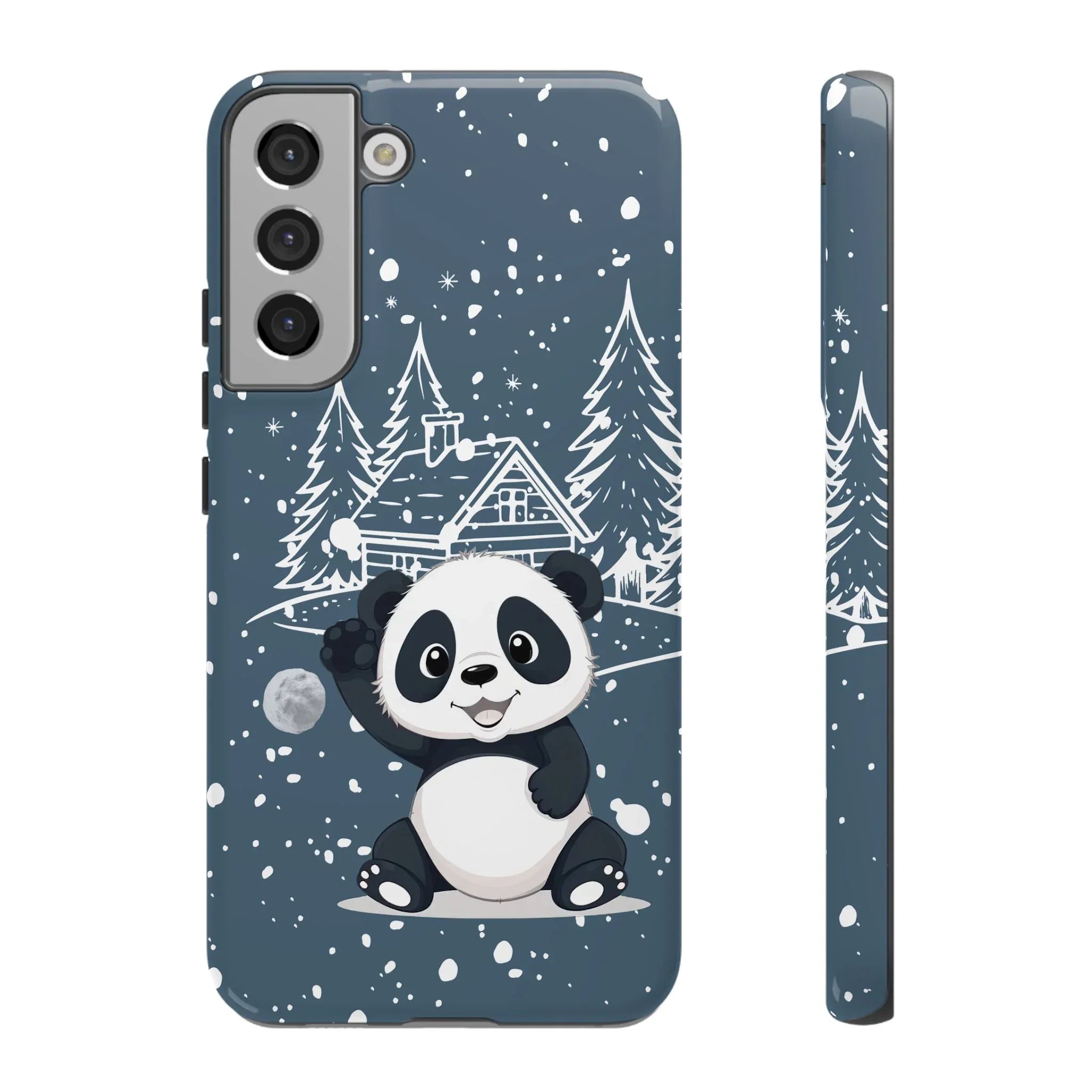 Cute Panda Phone Case for Samsung Galaxy and Google Pixel - KARARMDESIGN