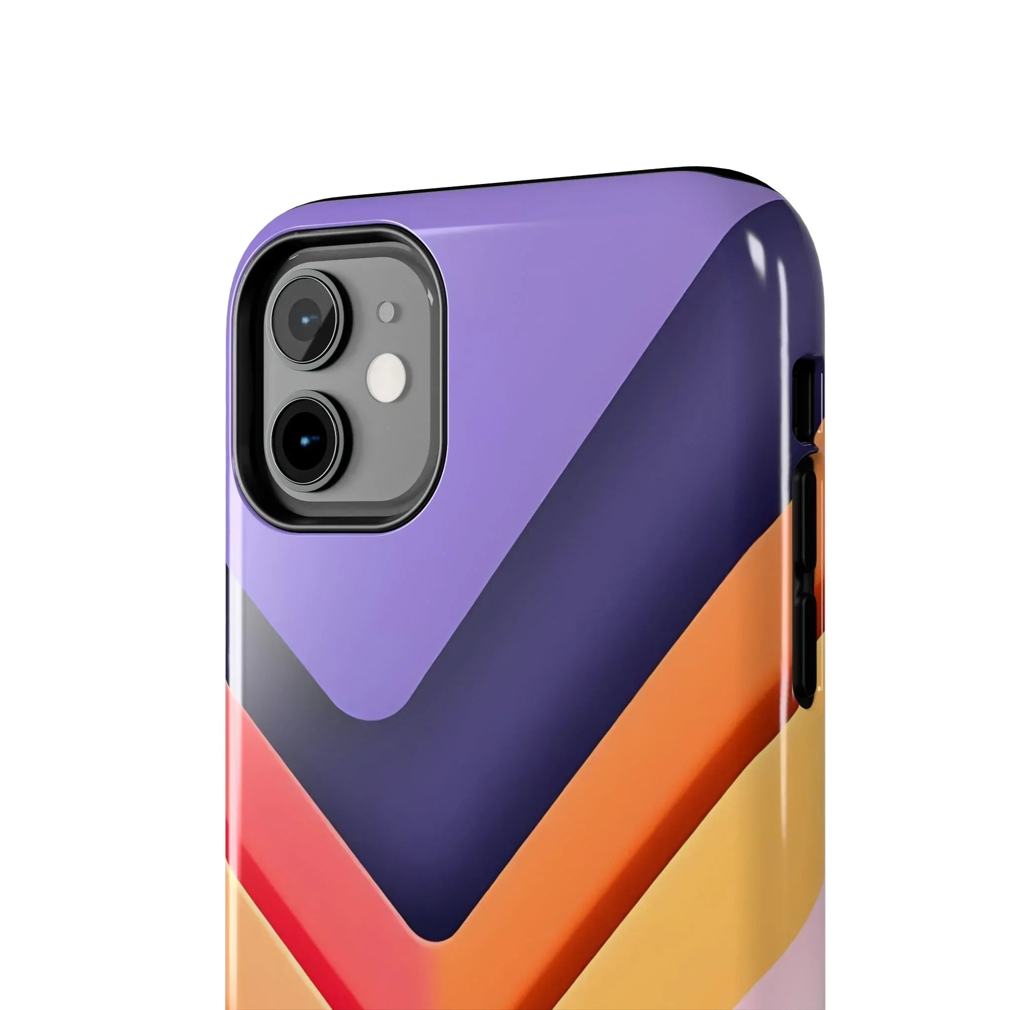 Vibrant Geometric Chevron Phone Case for iPhone and Galaxy - KARARMDESIGN