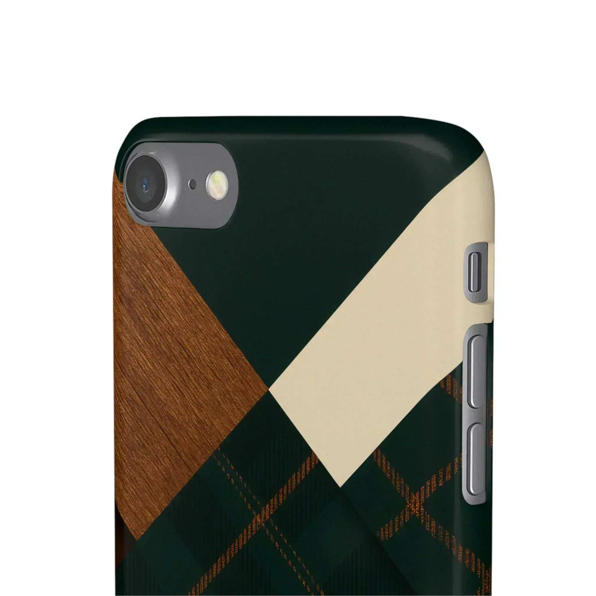 Rustic Green Phone Case for iPhone 8-16 and Galaxy S20-S24 - KARARMDESIGN