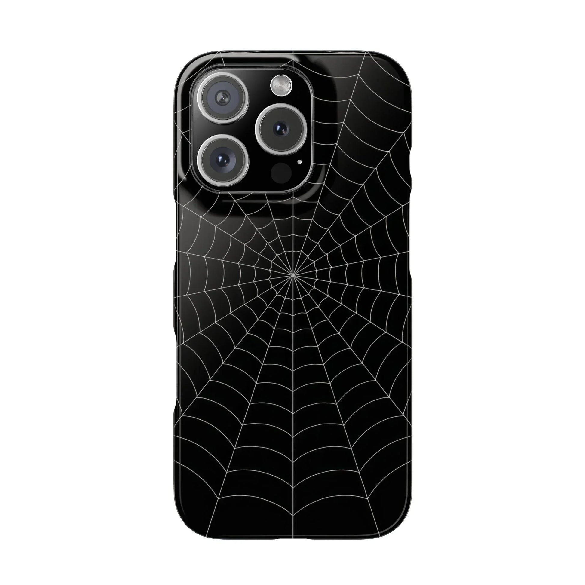 Spider Web Phone Case Slim Cases for iPhone 12-16 Models - KarArmDesign