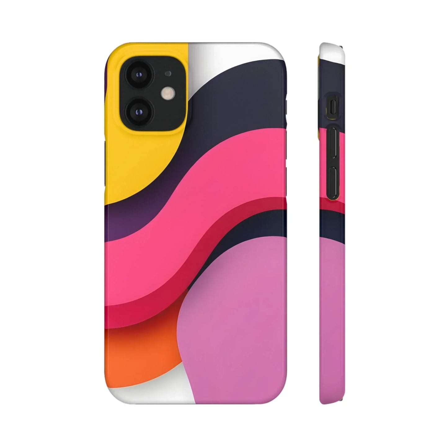 Abstract Phone Case for iPhone 7-16 and Samsung Galaxy S10-S25 Models - KarArmDesign