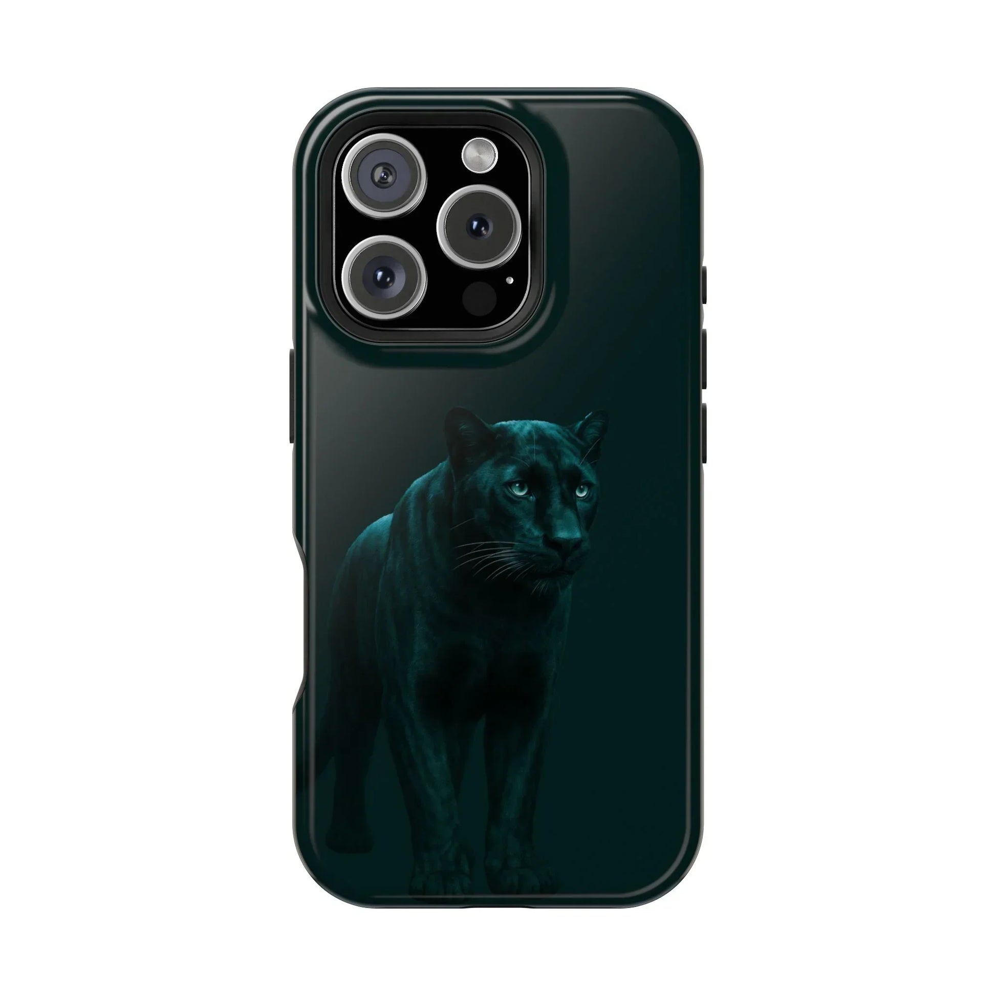 Black Panther Phone Case for iPhone 12-16 and Samsung Galaxy S21-S22 Models - KarArmDesign