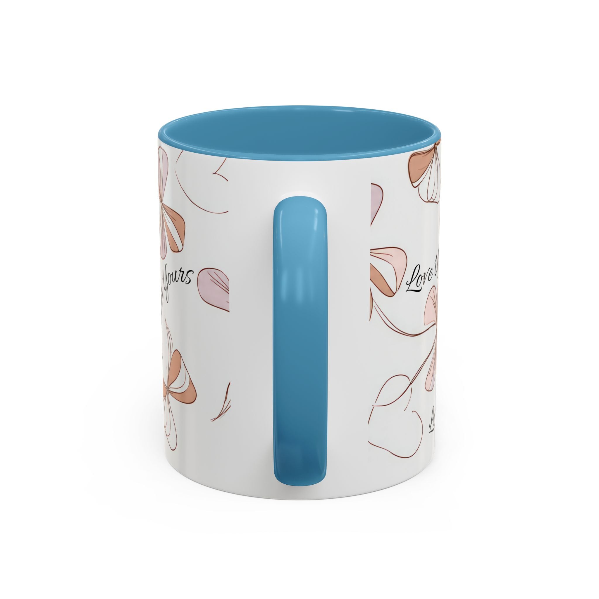 Love Messages Accent Coffee Mug (11, 15oz)
