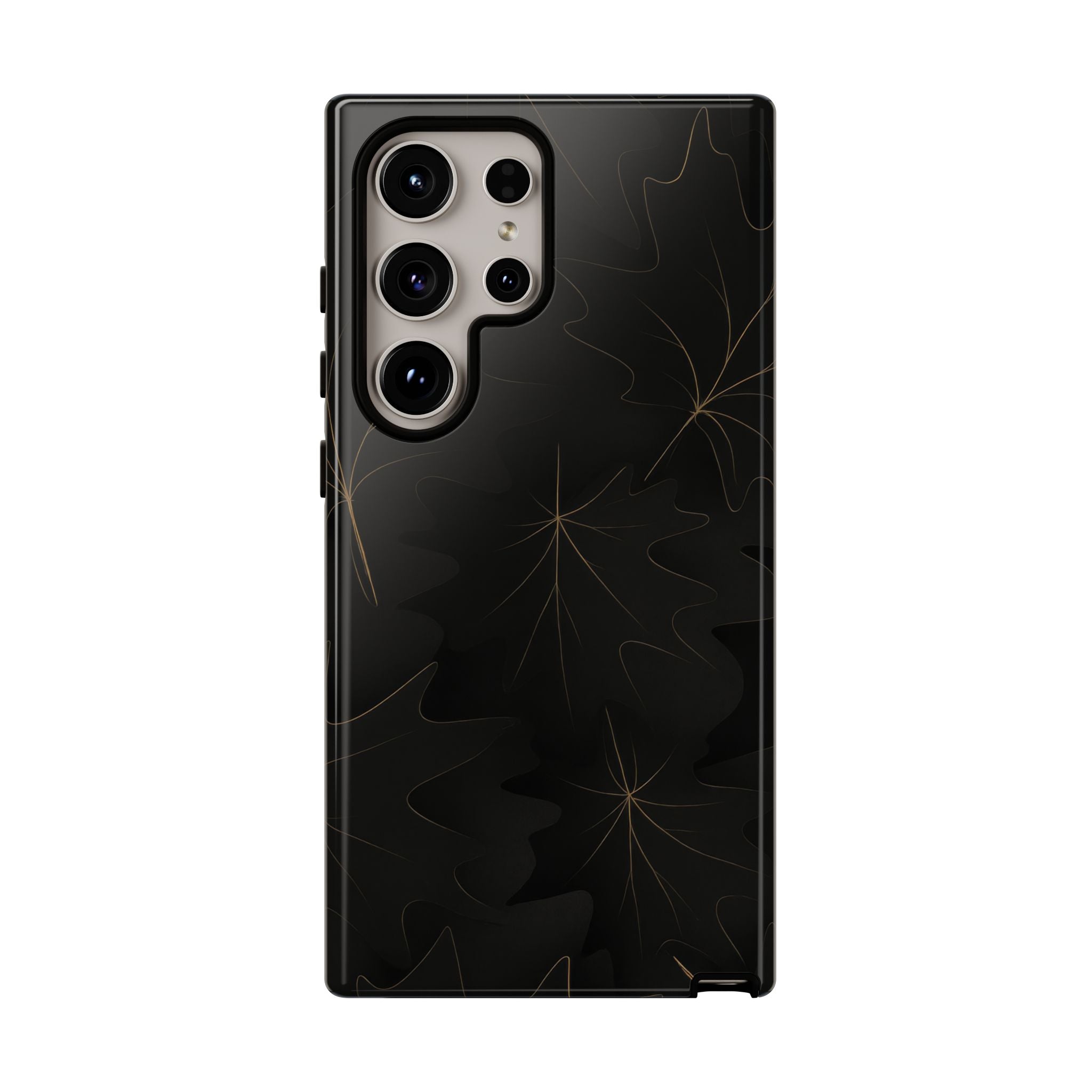 Luxury Fall Leaf Phone Case – Samsung Galaxy S20–S26 & Google Pixel 6-9