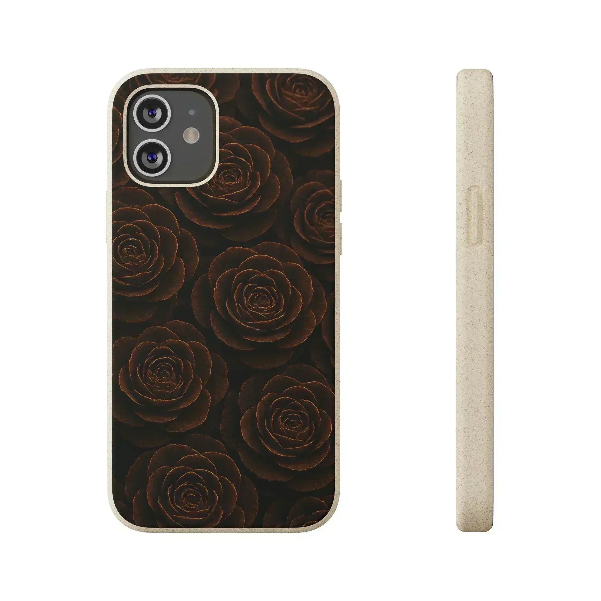 Wooden Roses Phone Case for iPhone 11-16 and Samsung Galaxy S20-S22 - KARARMDESIGN