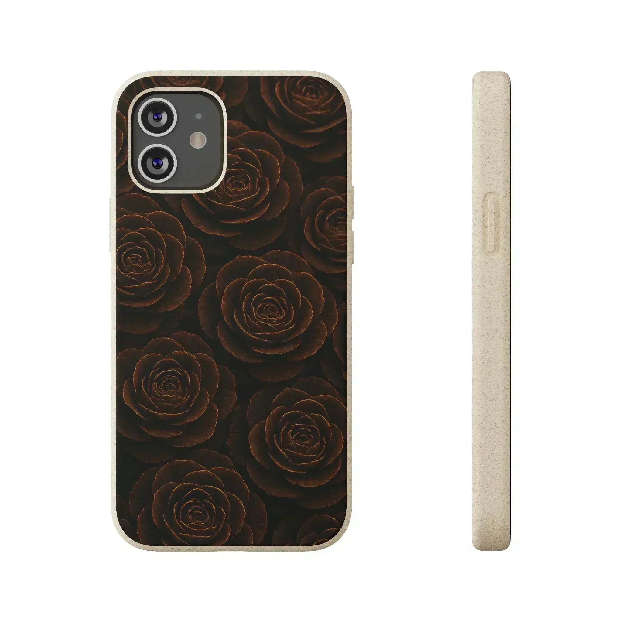 Wooden Roses Phone Case for iPhone 11-16 and Samsung Galaxy S20-S22 - KARARMDESIGN