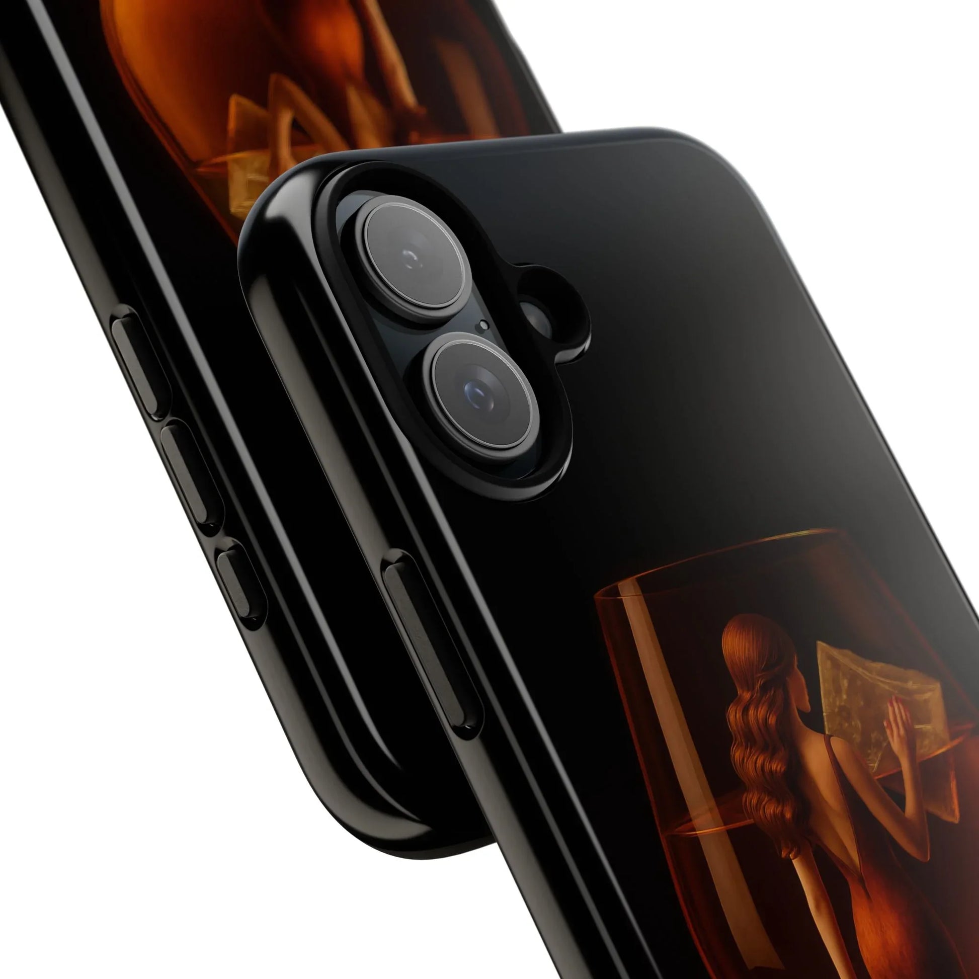 Elegant Midnight Lady Phone Case for iPhone 8-17 and Google Pixel 4-9 - KARARMDESIGN