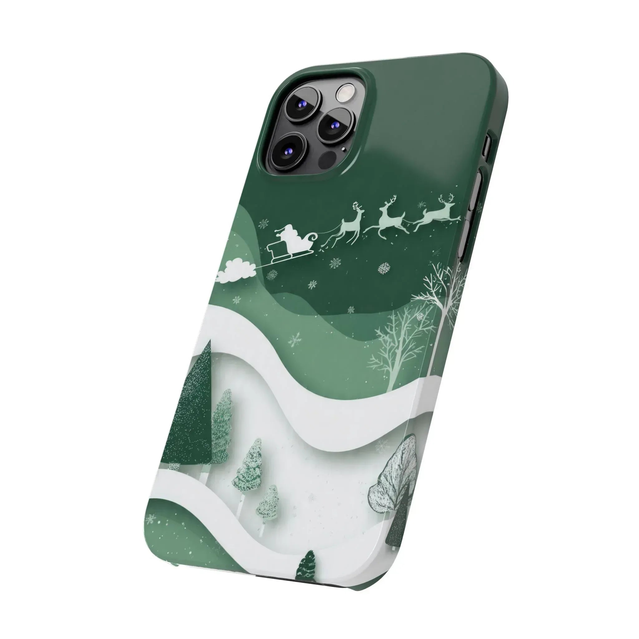Evergreen Forest Phone Case for iPhone 11–17 - KARARMDESIGN