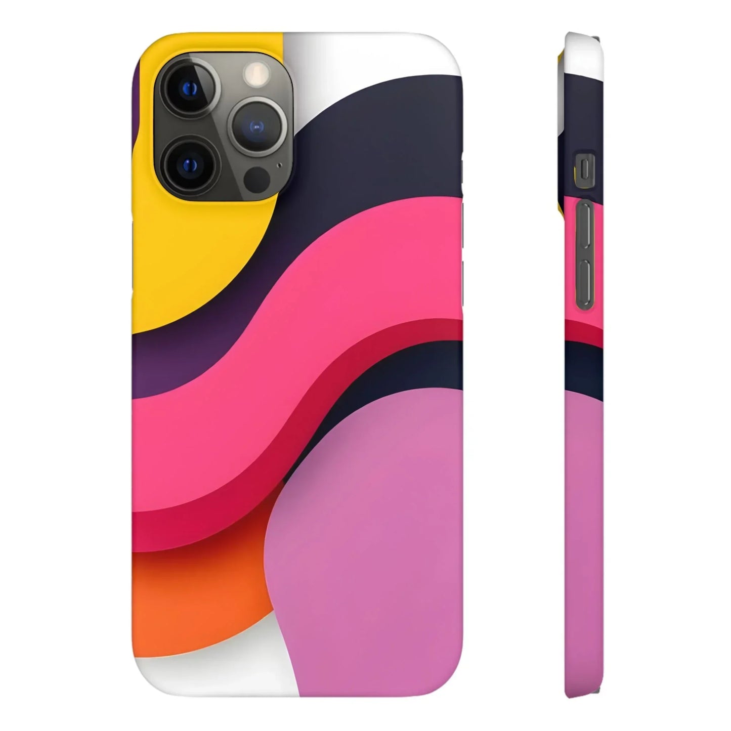 Abstract Phone Case for iPhone 7-16 and Samsung Galaxy S10-S25 Models - KarArmDesign