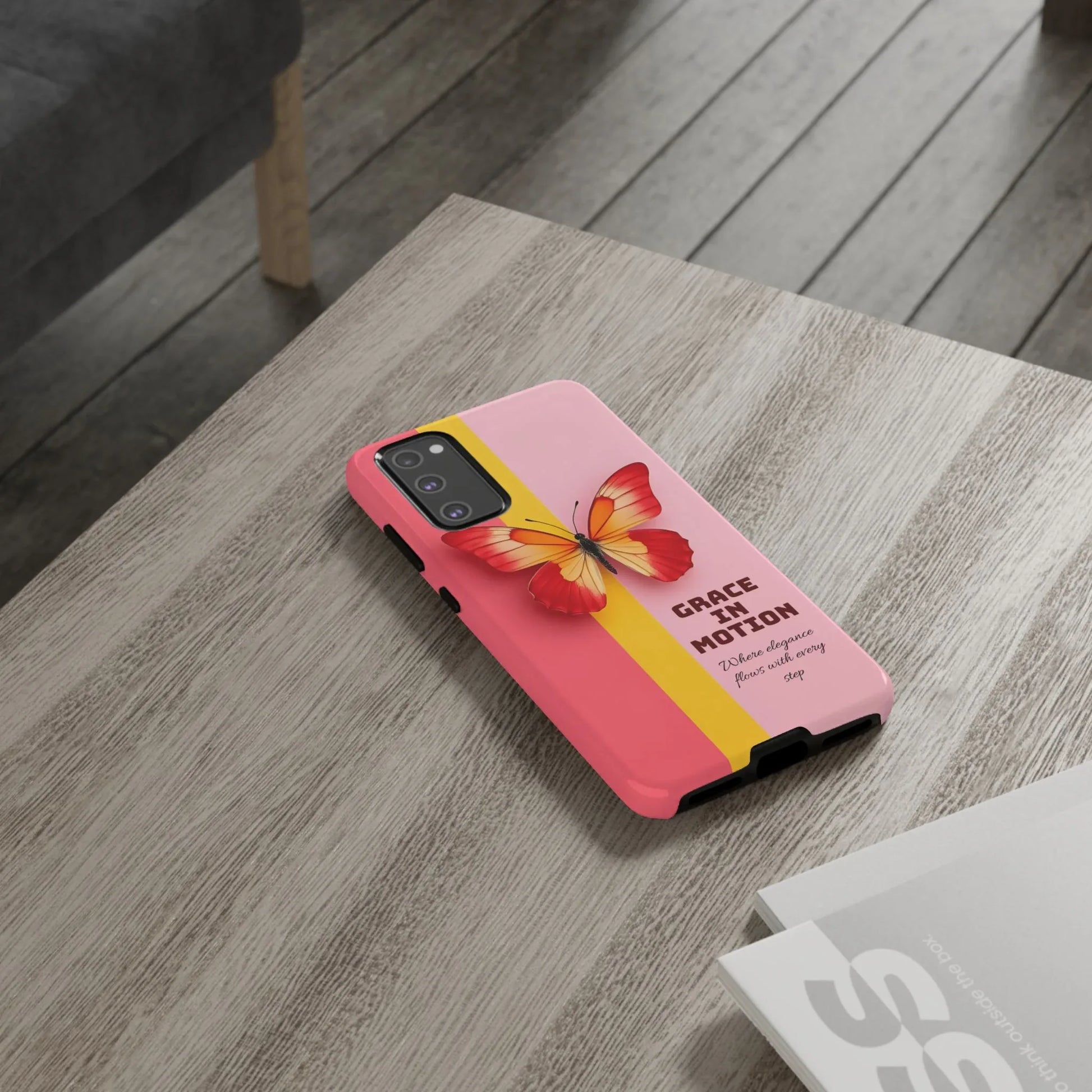 Grace in Motion – Elegant Phone Case for iPhone, Galaxy & Pixel - KARARMDESIGN