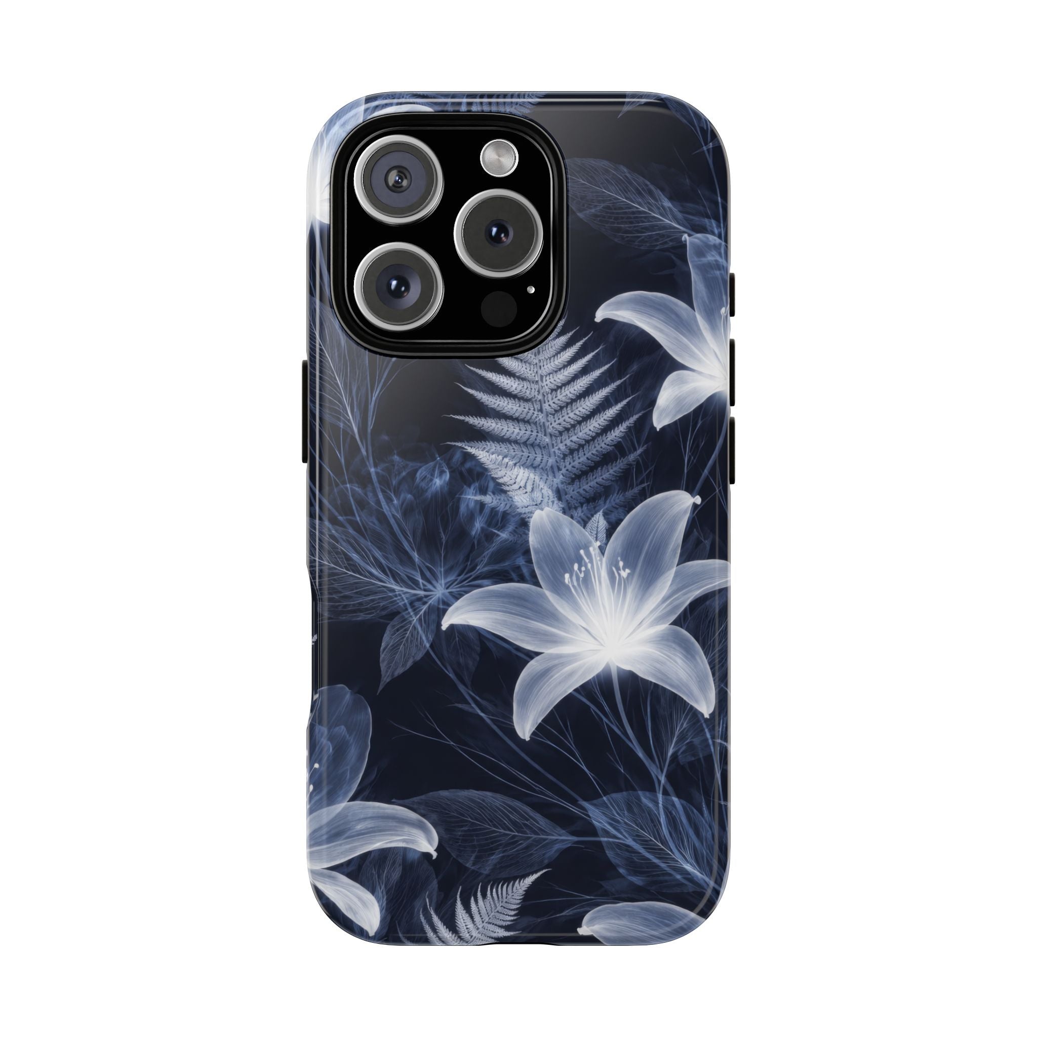 Moonlight Garden Phone Case for iPhone 11-17 and Galaxy S20-S26