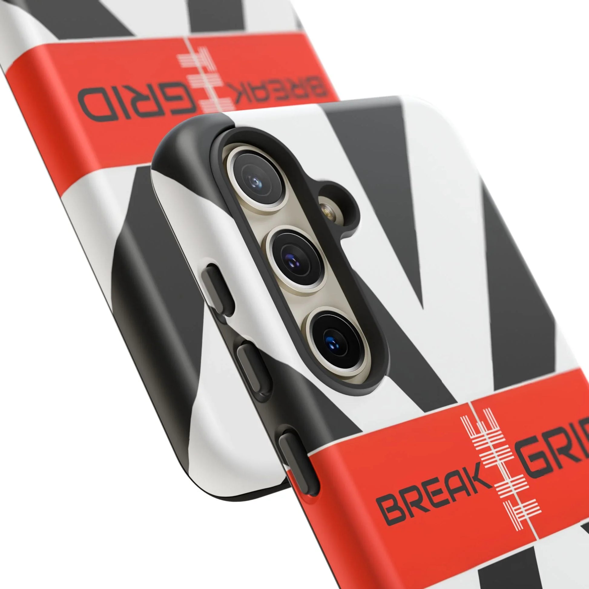 Break The Grid Phone Case for iPhone 11–16 and Galaxy S20–S25 - KARARMDESIGN