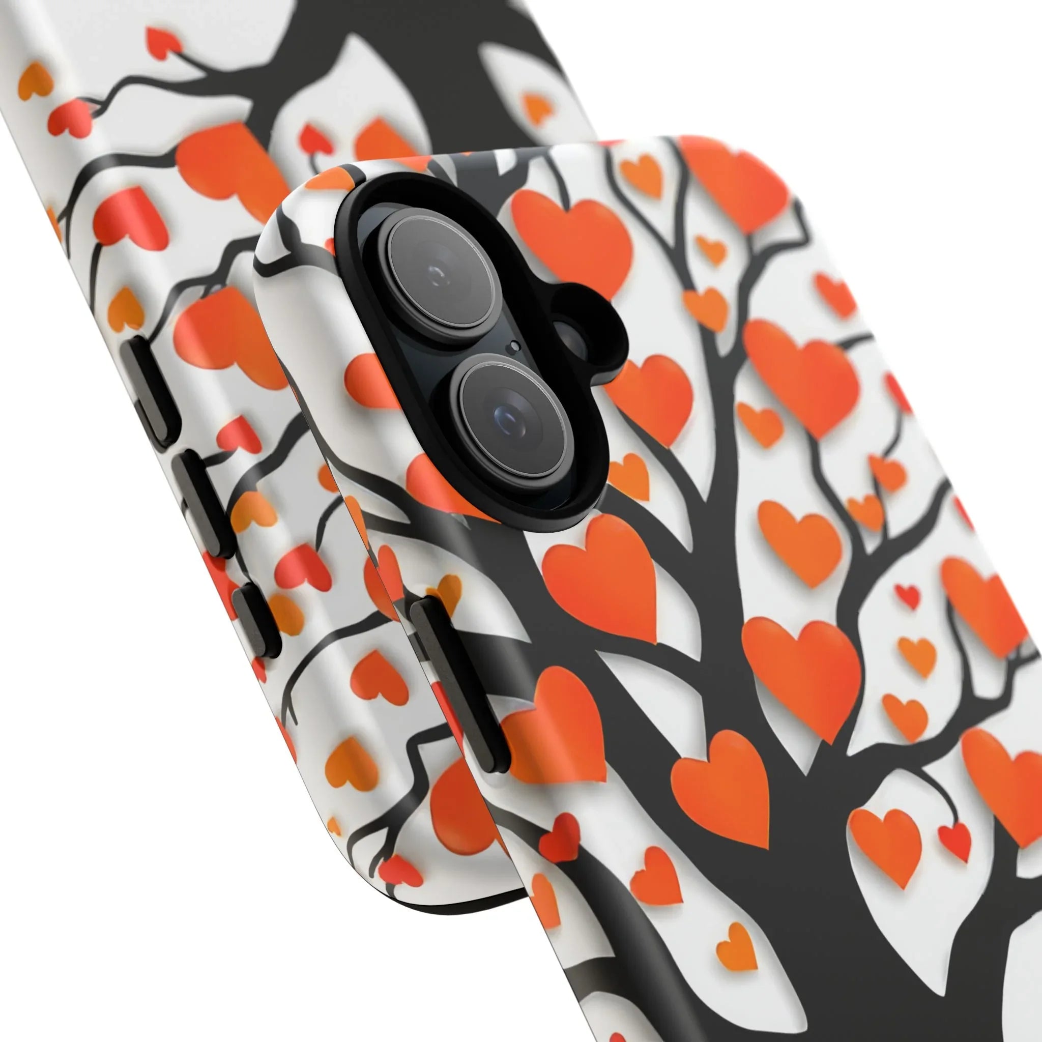 Heart Design Phone Case for iPhone 11–17 and Galaxy S20–S25 - KARARMDESIGN