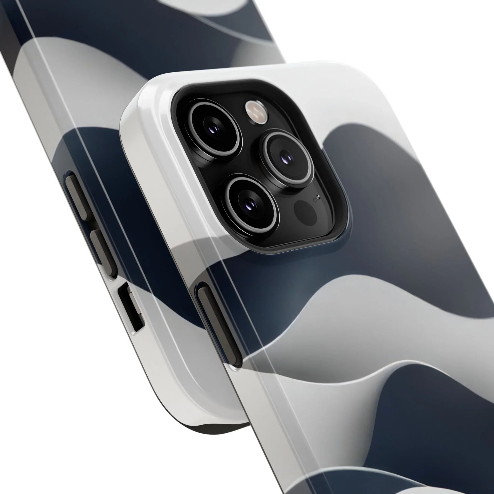 Ocean Flow Phone Case for iPhone 11-17 and Galaxy S21-S22 - KARARMDESIGN