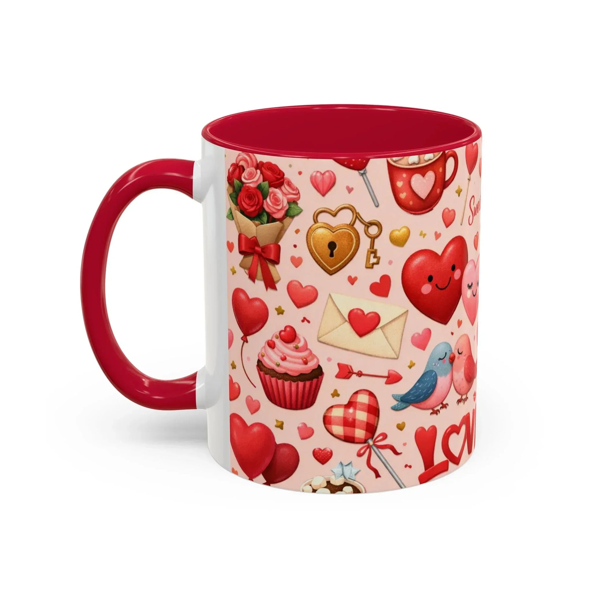 Sweetheart Love Mug - Colorful Mugs (11oz, 15oz) - KARARMDESIGN