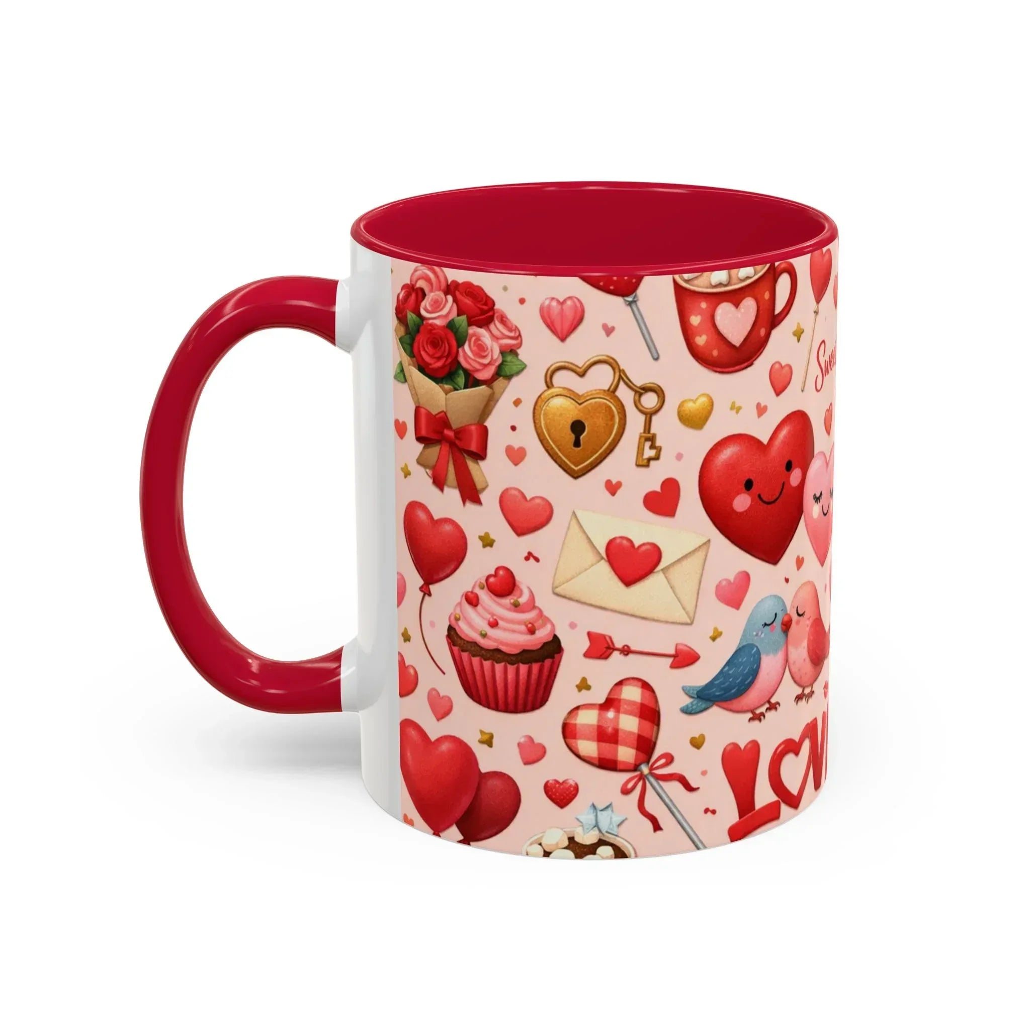 Sweetheart Love Mug - Colorful Mugs (11oz, 15oz) - KARARMDESIGN