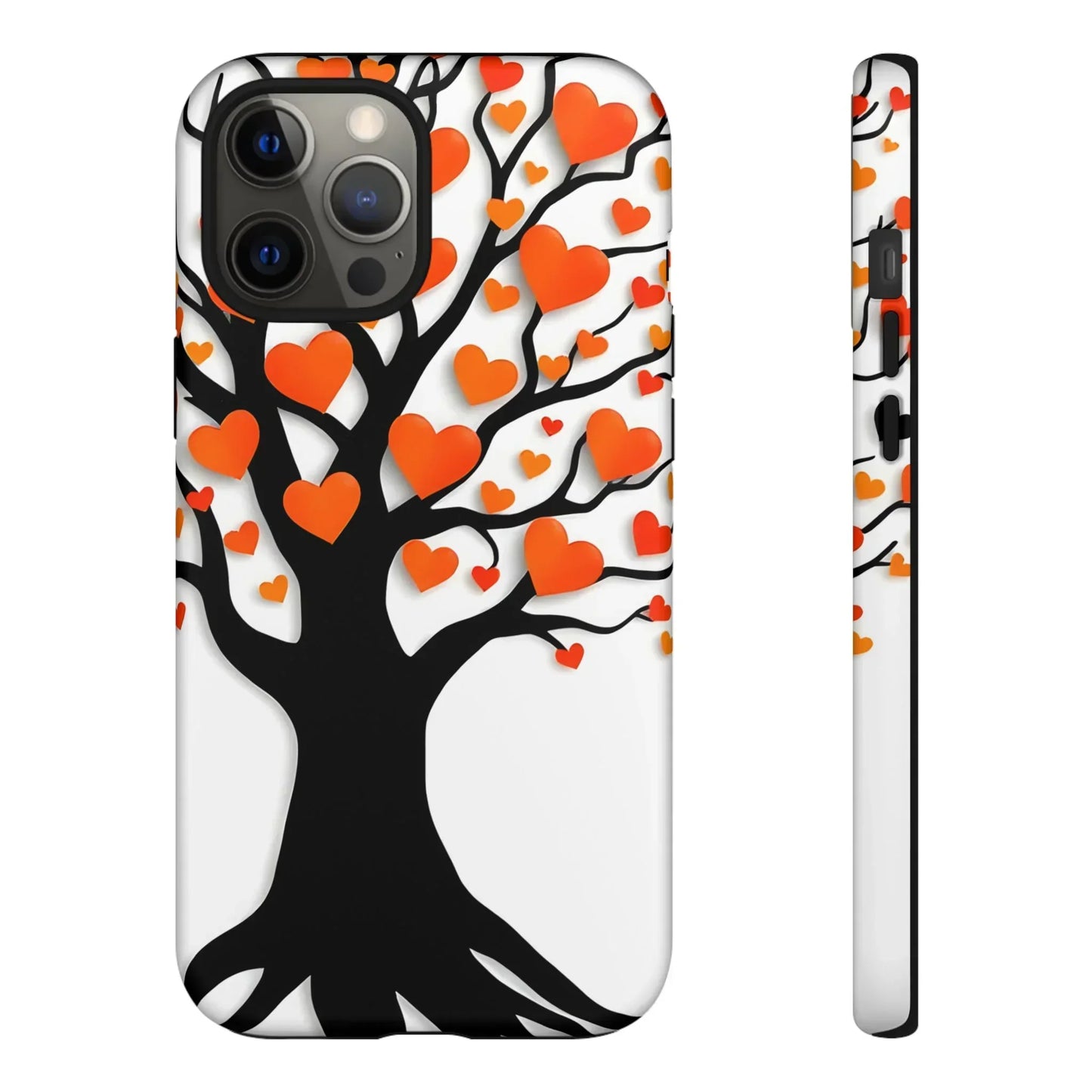 Heart Design Phone Case for iPhone 8–16 and Galaxy S10–S25 Models - KarArmDesign
