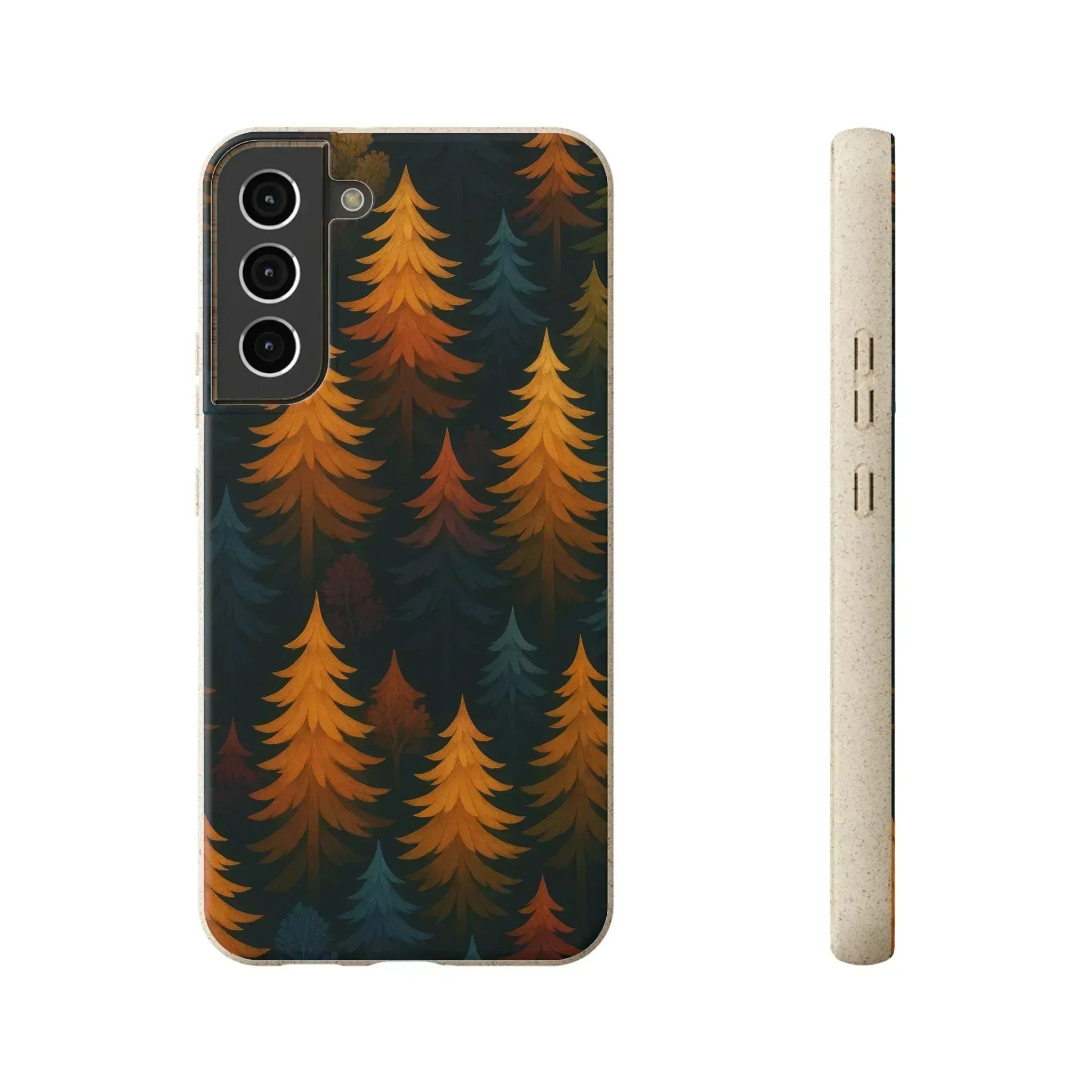 Eco Forest Biodegradable Phone Case for iPhone 11-16 and Galaxy S20-S22 - KARARMDESIGN