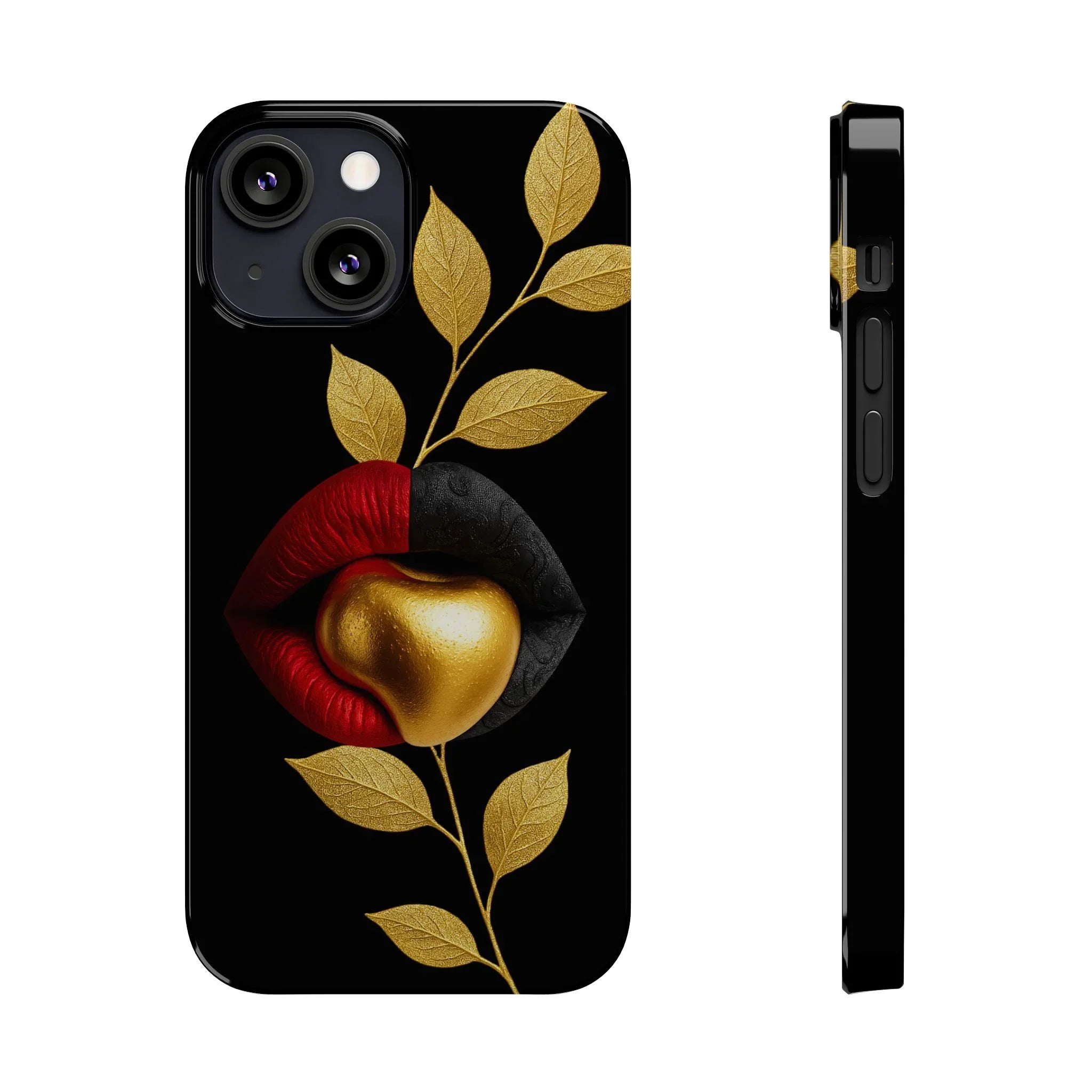Gilded Expression Phone Case for iPhone 7-17 Models - KARARMDESIGN