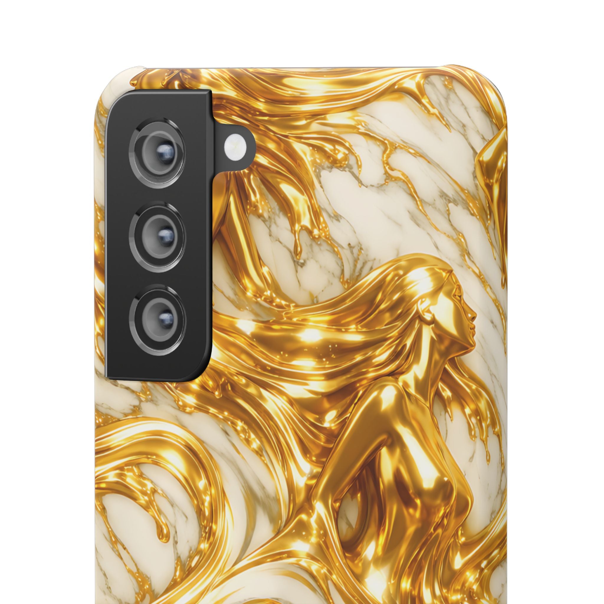 Divine Gold Woman Snap Phone Case for iPhone & Galaxy