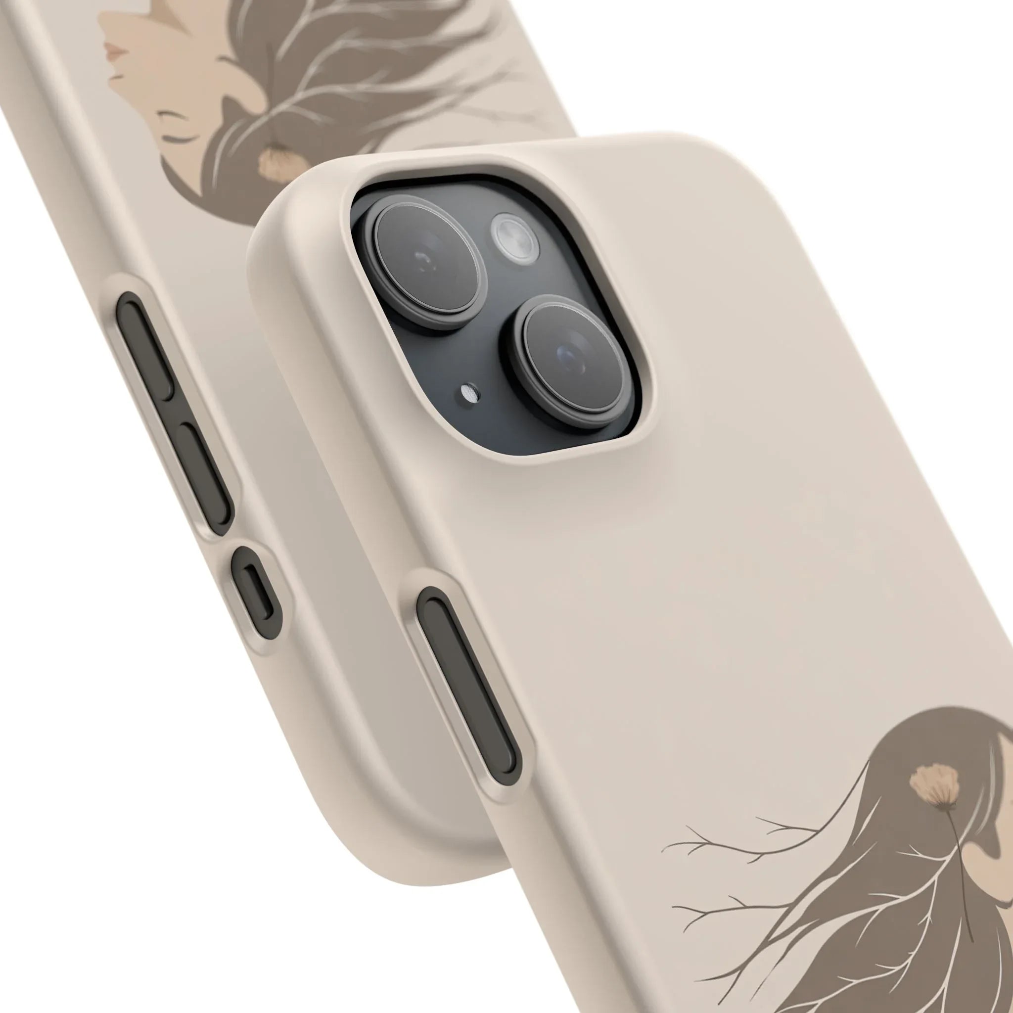 Graceful Strength Phone Case for iPhone 11-17 and Galaxy S20-25 - KARARMDESIGN