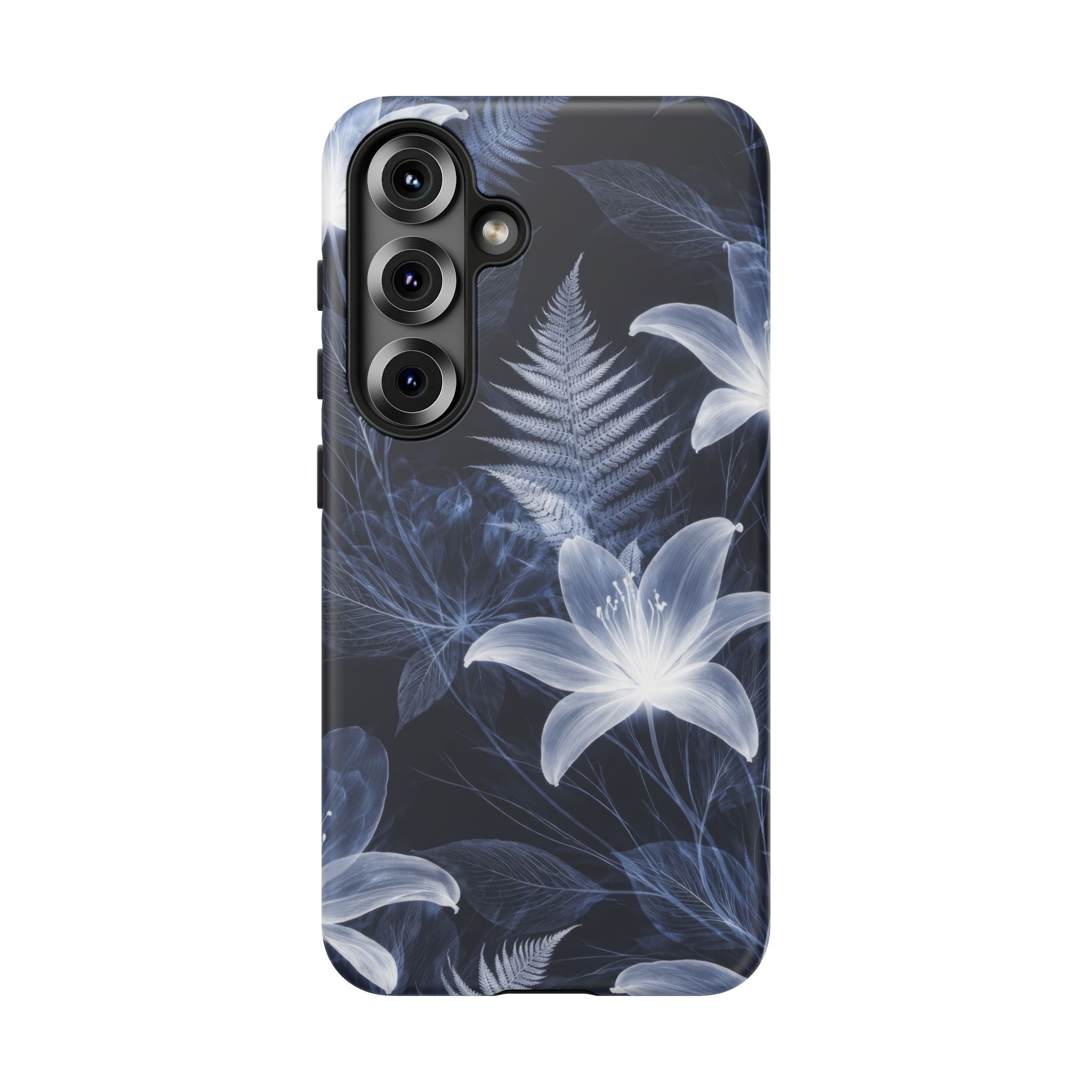 Moonlight Garden Phone Case for iPhone 11-17 and Galaxy S20-S26