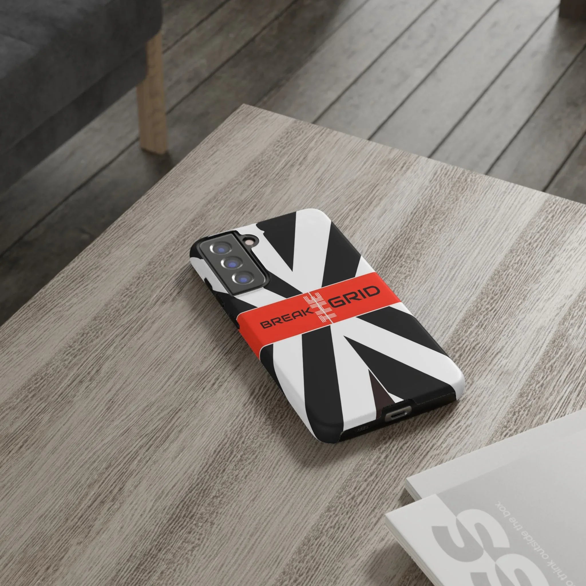 Break The Grid Phone Case for iPhone 11–16 and Galaxy S20–S25 - KARARMDESIGN