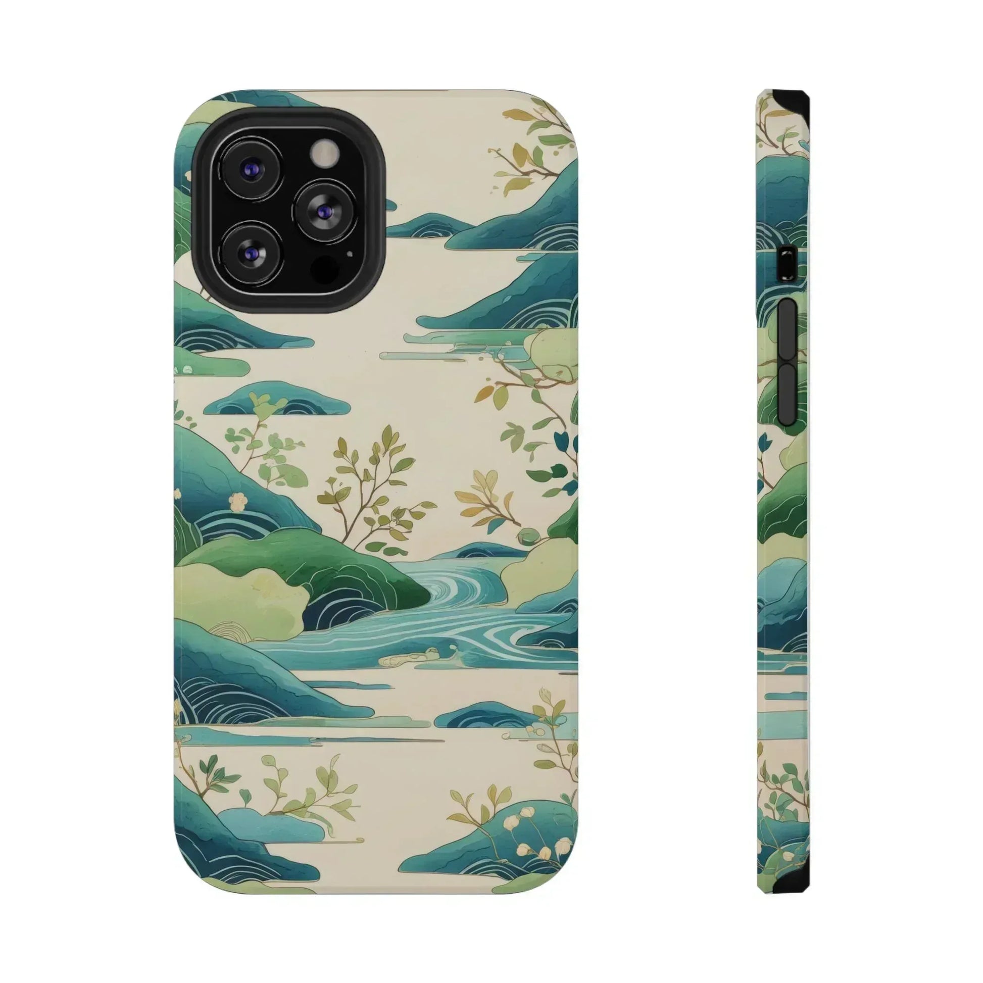 Nature Landscape Phone Case for iPhone 12-16 and Galaxy S21-S22 - KARARMDESIGN