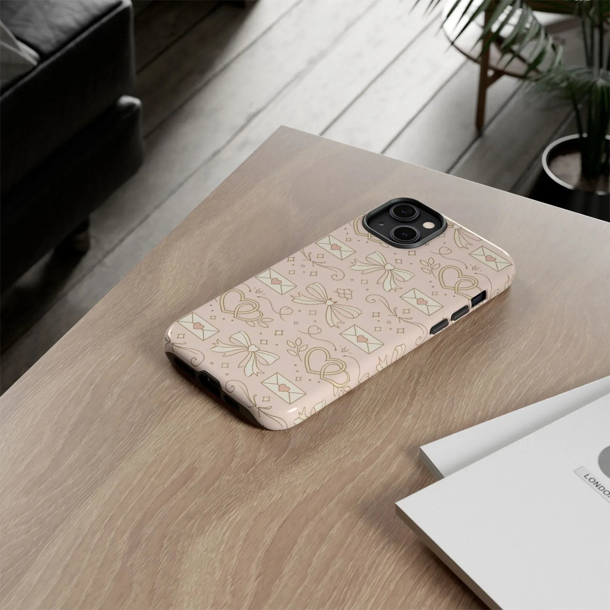 Sweet Romance Tough Phone Case for iPhone 11–17 & Galaxy S10–S25 - KARARMDESIGN