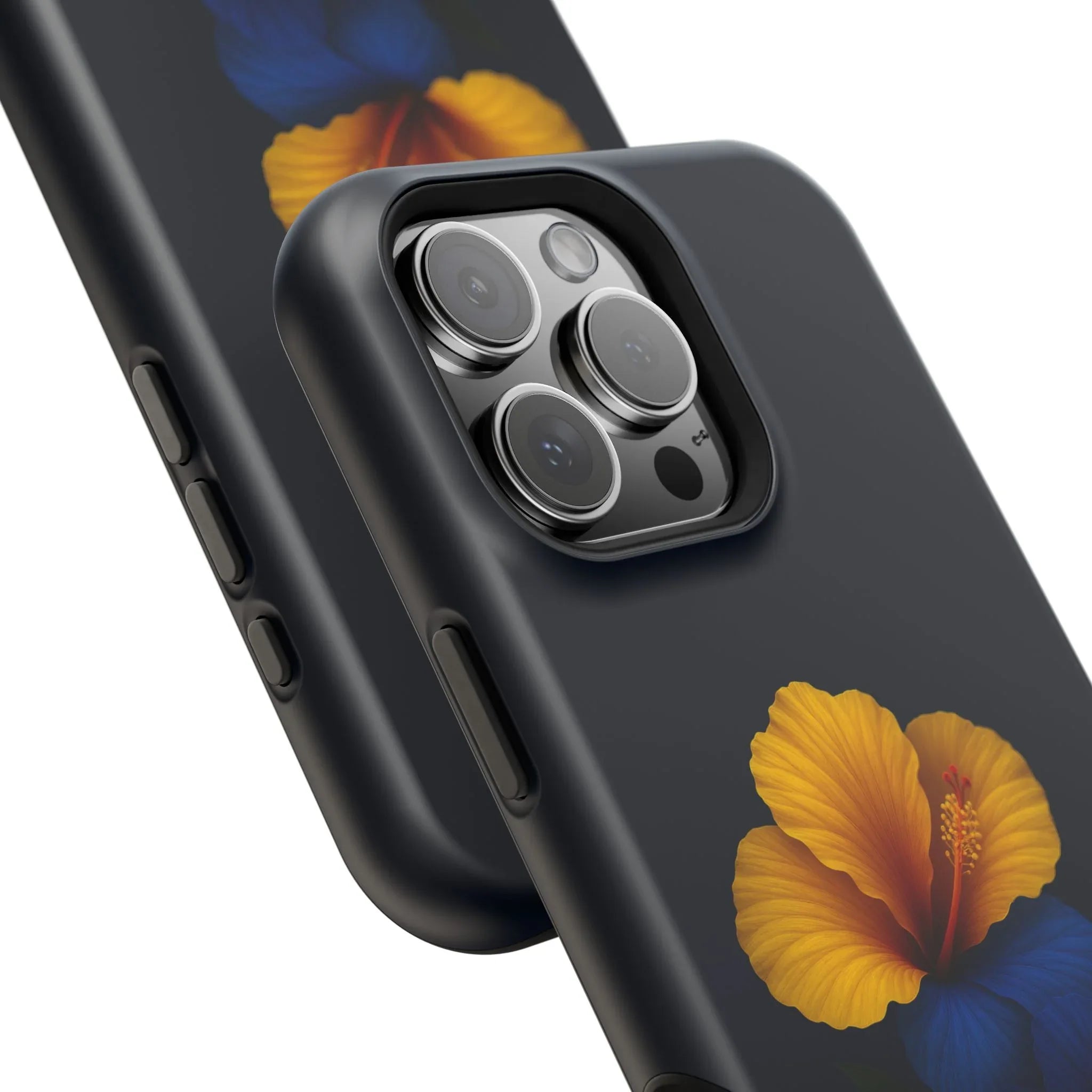 Elegant Hibiscus Phone Case for iPhone 11-17 and Galaxy S21-S22 - KARARMDESIGN