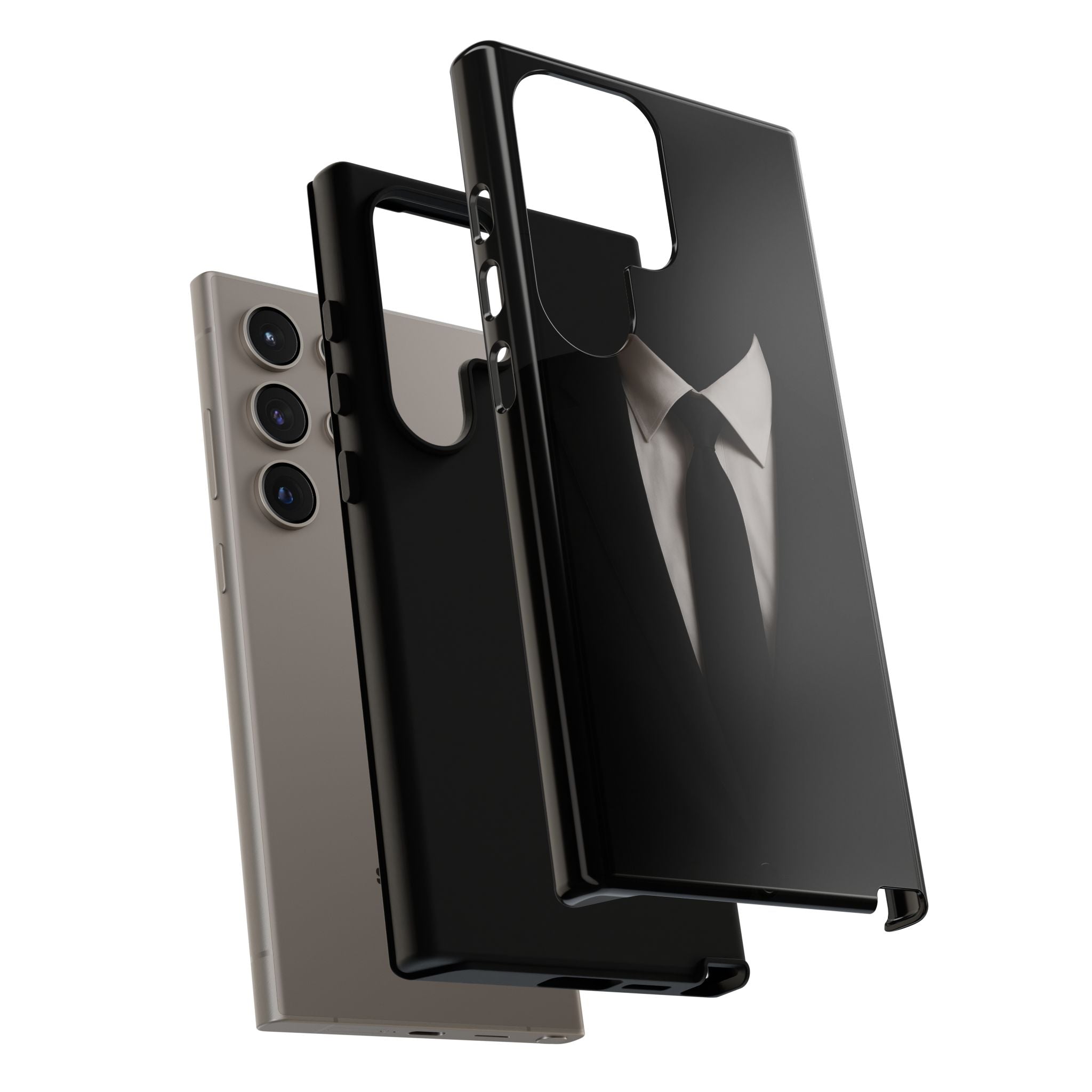 Gentleman's Armor Tough Phone Case – iPhone 11–17 & Galaxy S20–S26