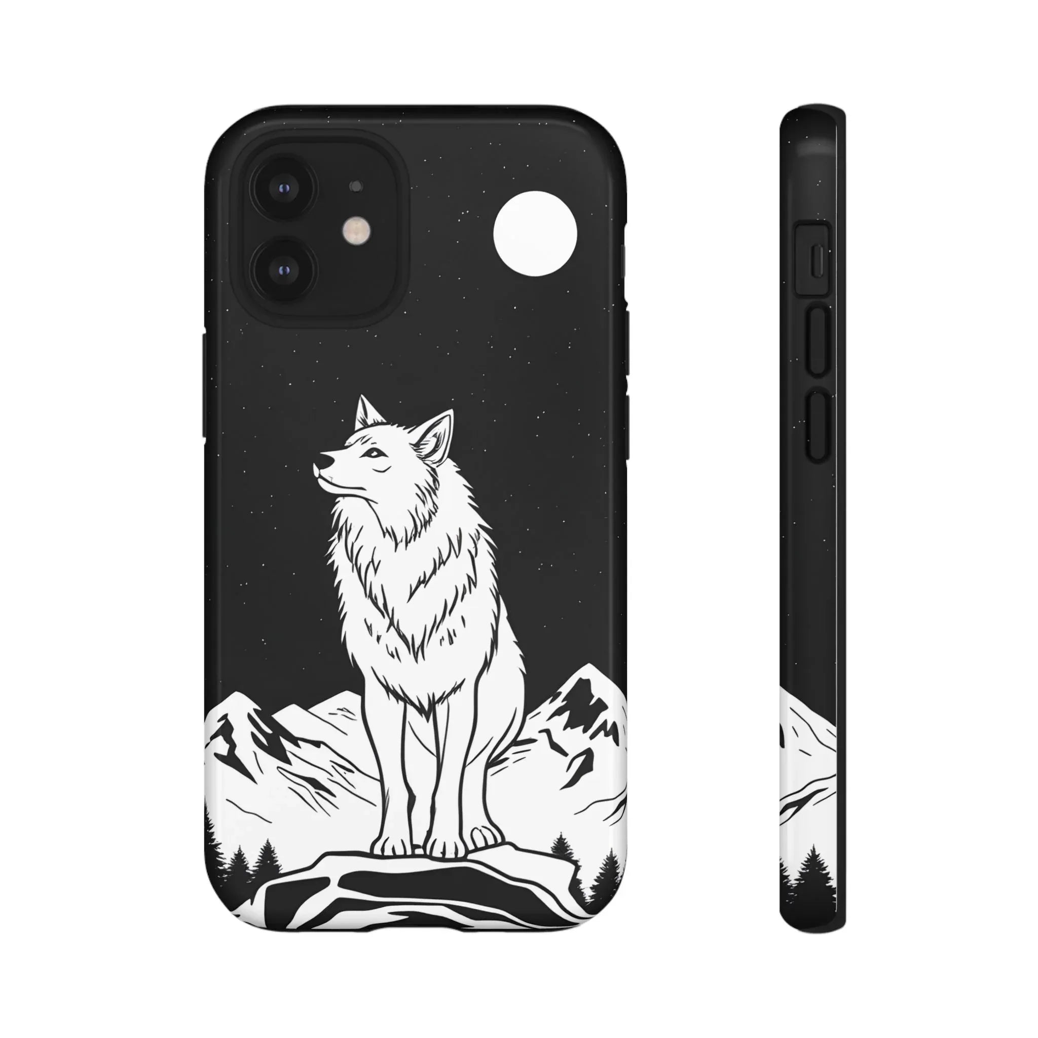 Majestic Wolf Phone Case for iPhone and Galaxy - KARARMDESIGN