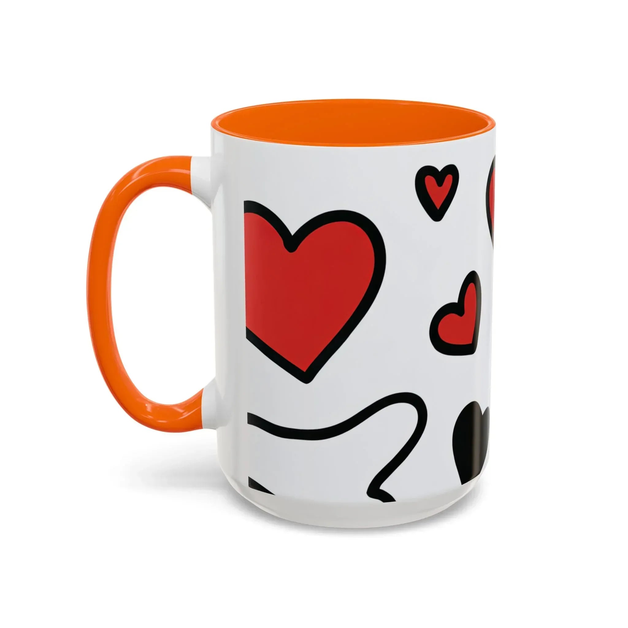Love Overflow Mug – Accent Coffee Mug (11, 15oz) - KARARMDESIGN