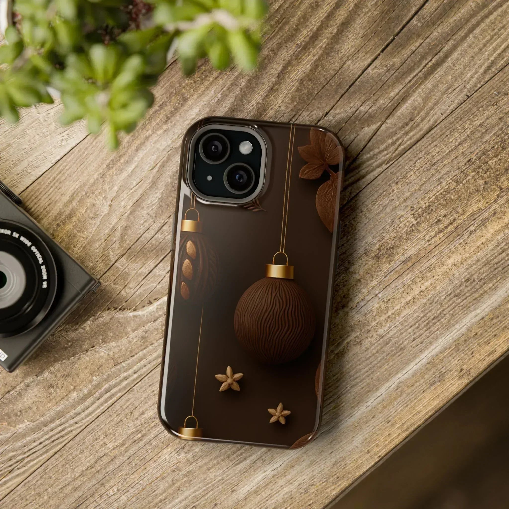 Chocolate Ornaments Phone Case for iPhone 11-17 and Galaxy S21-S22 - KARARMDESIGN