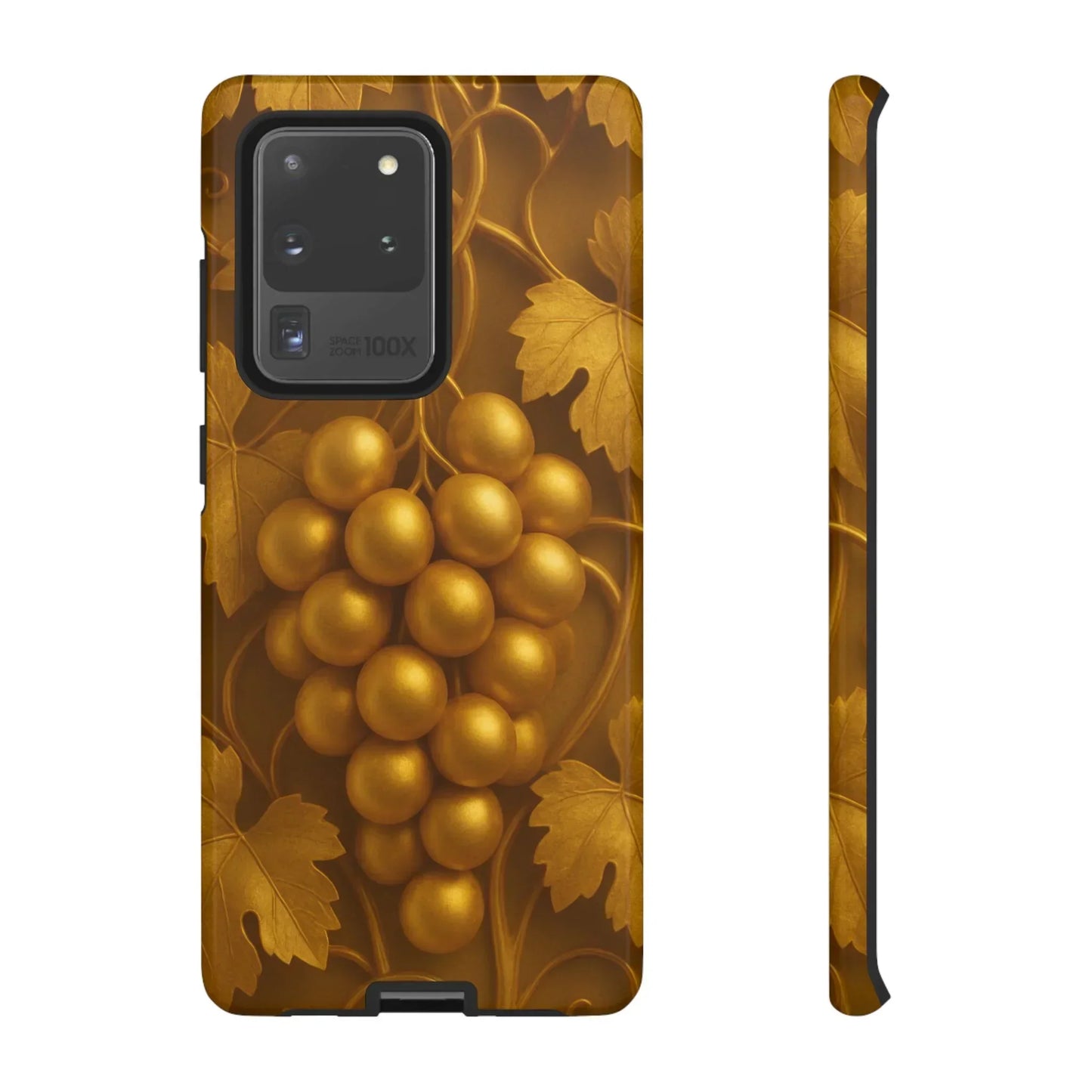 Golden Grapes Phone Case for Samsung Galaxy S10-S25 Models - KarArmDesign