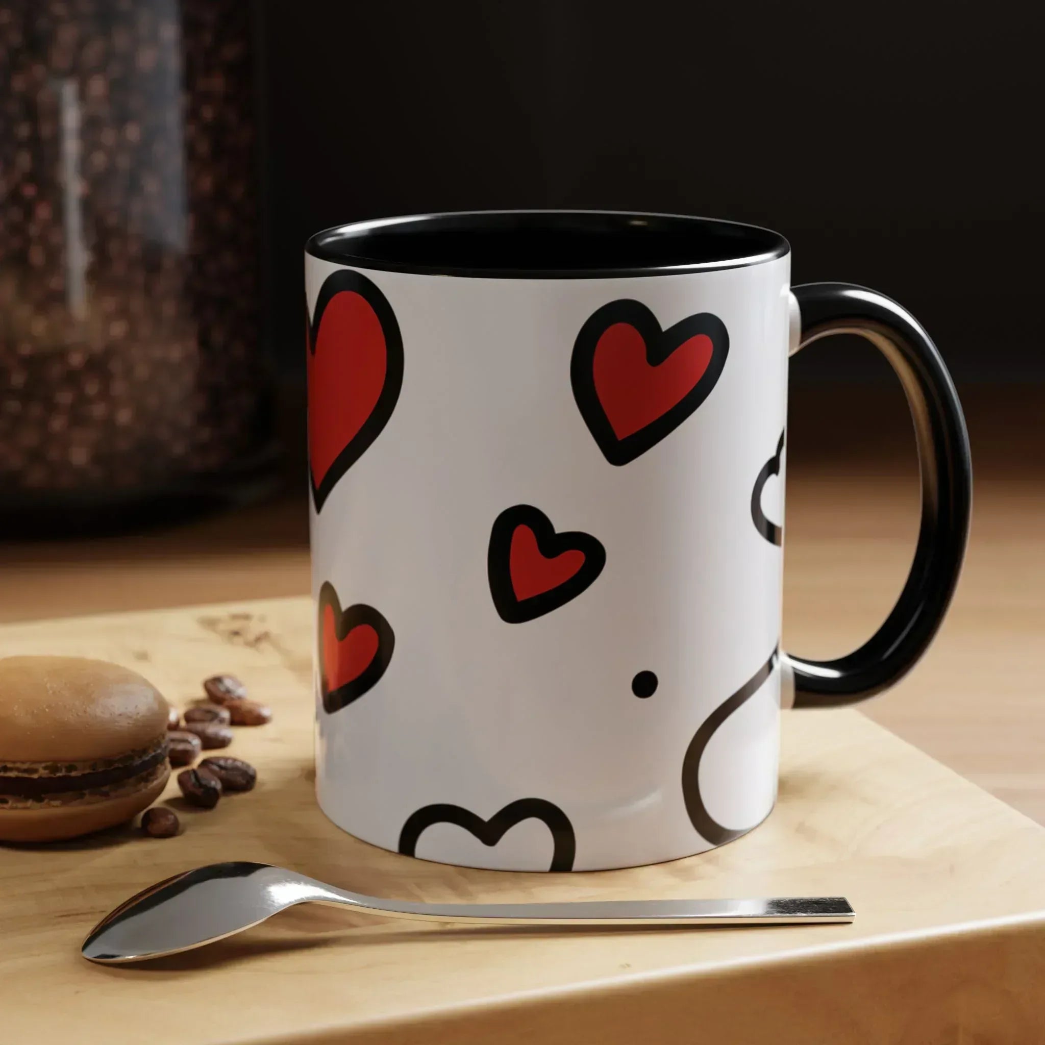 Love Overflow Mug – Accent Coffee Mug (11, 15oz) - KARARMDESIGN
