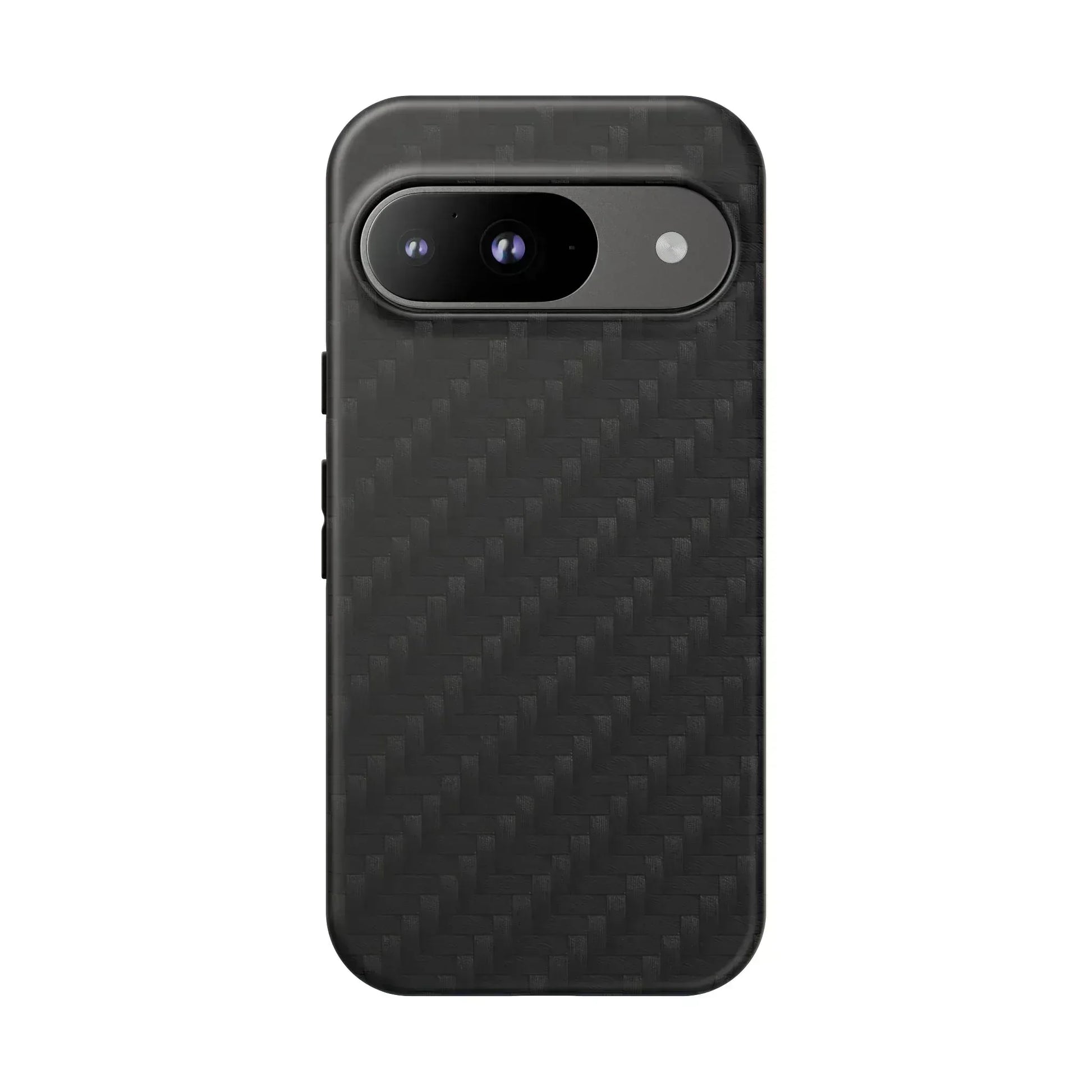 Black Carbon Phone Case for iPhone 8-16 and Google Pixel up to 9 - KARARMDESIGN