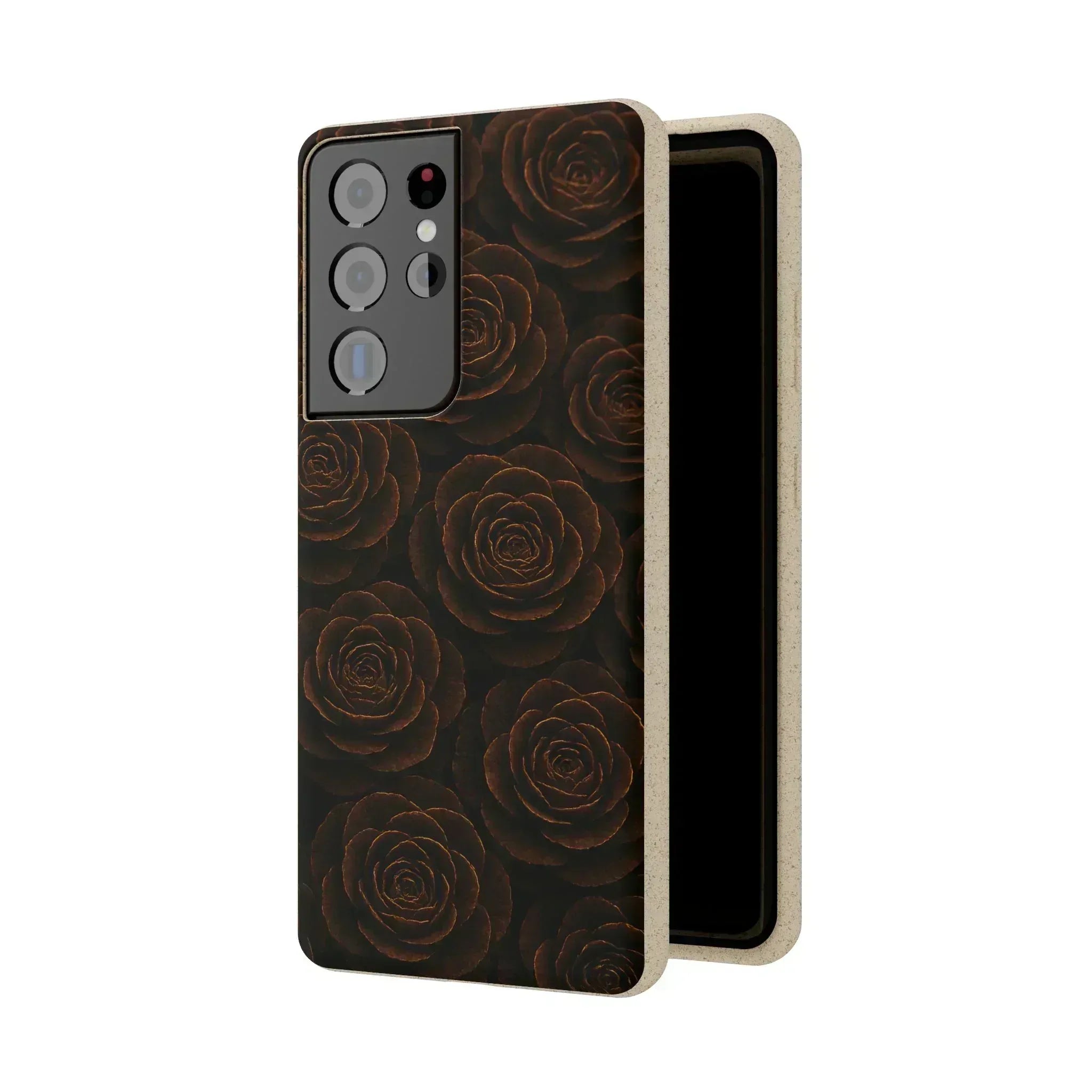 Wooden Roses Phone Case for iPhone 11-16 and Samsung Galaxy S20-S22 - KARARMDESIGN