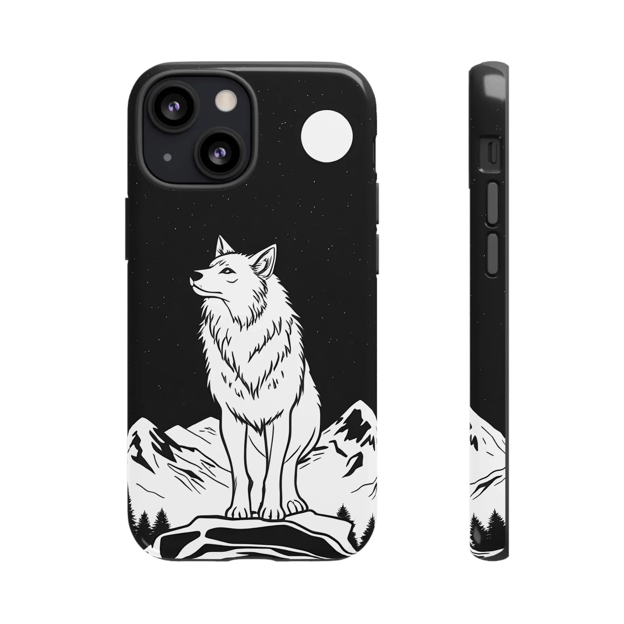Majestic Wolf Phone Case for iPhone and Galaxy - KARARMDESIGN
