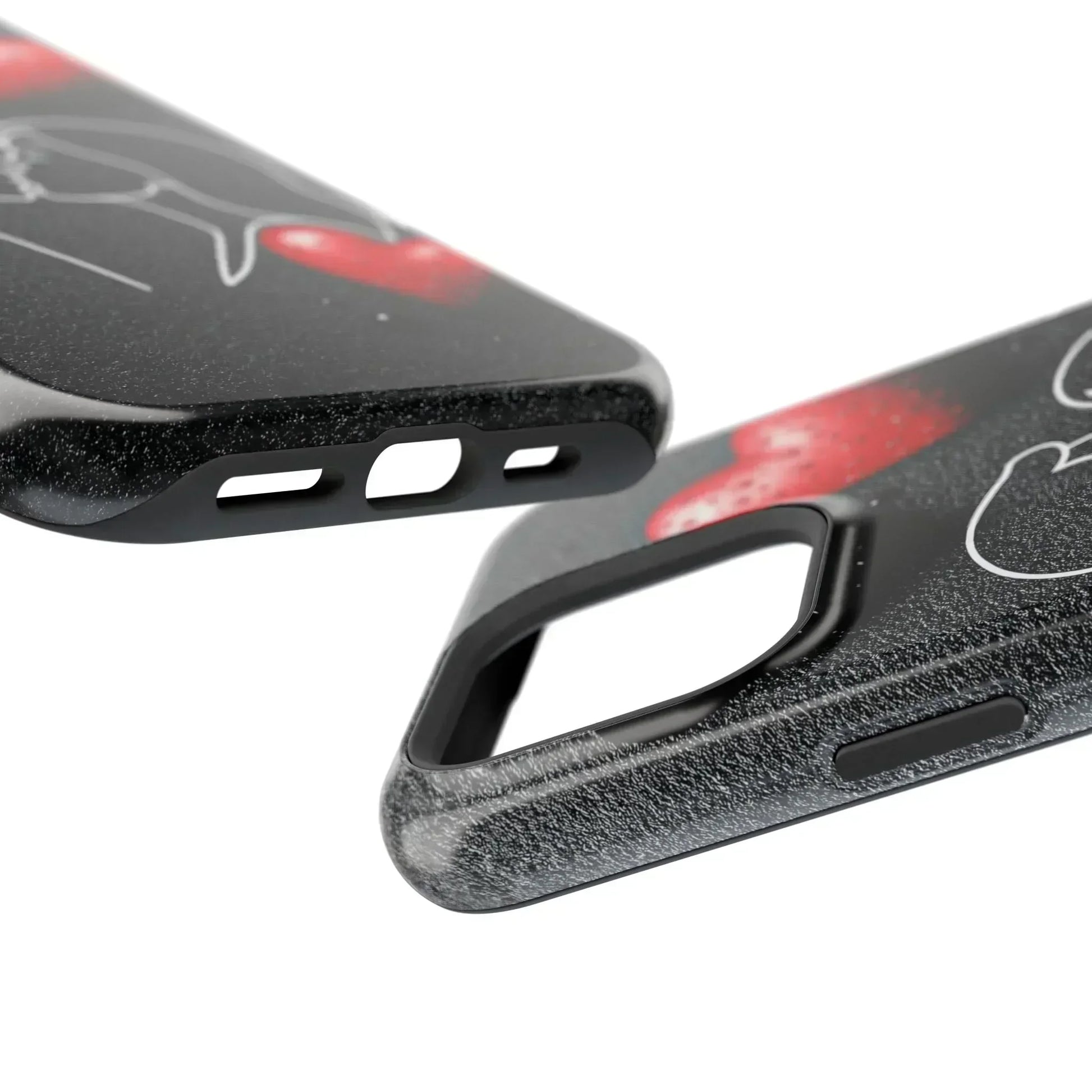 Midnight Kiss Phone Case for iPhone 13-16 Models - KarArmDesign