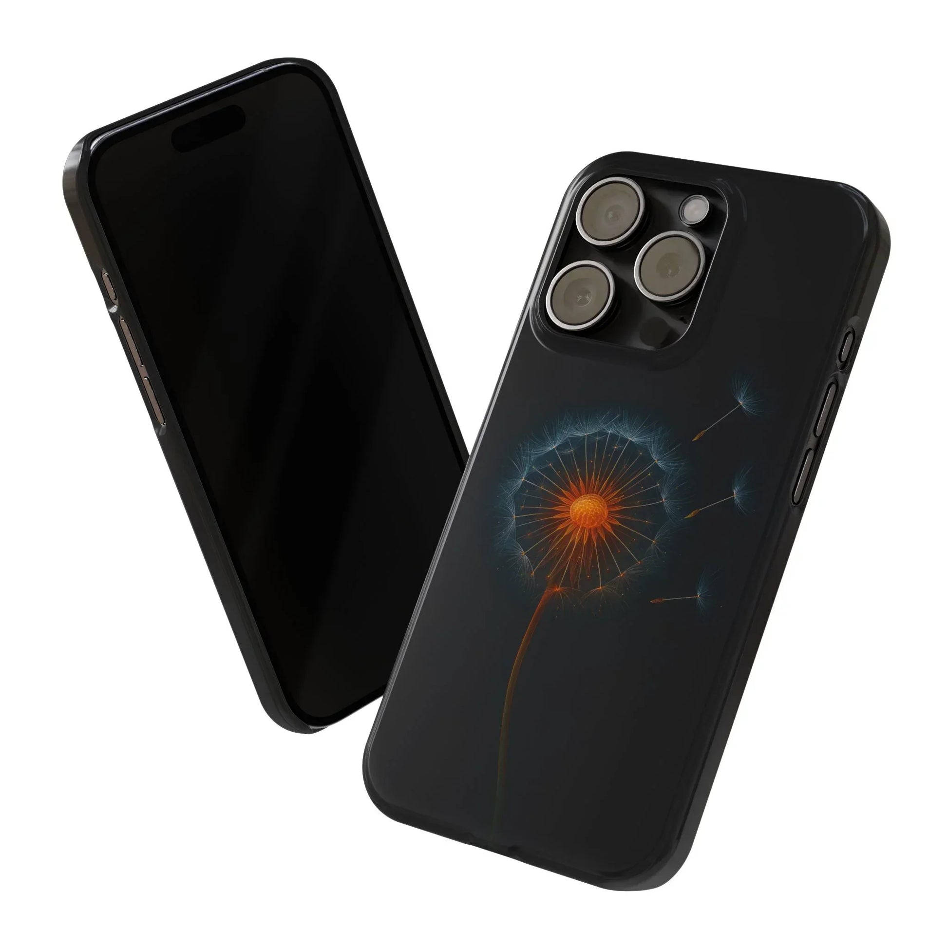Glowing Dandelion Phone Case for iPhone 7-16 Models - KarArmDesign