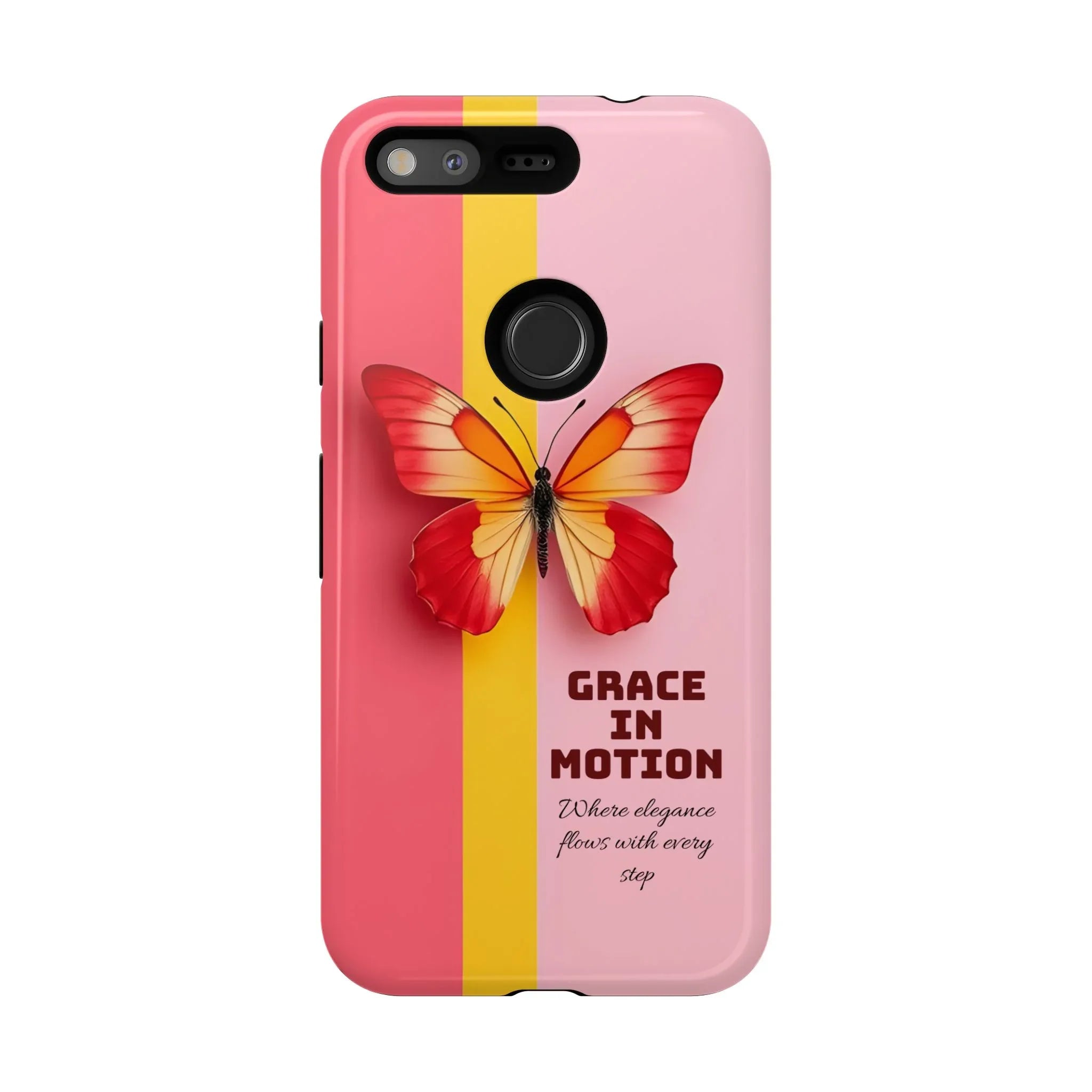 Grace in Motion – Elegant Phone Case for iPhone, Galaxy & Pixel - KARARMDESIGN
