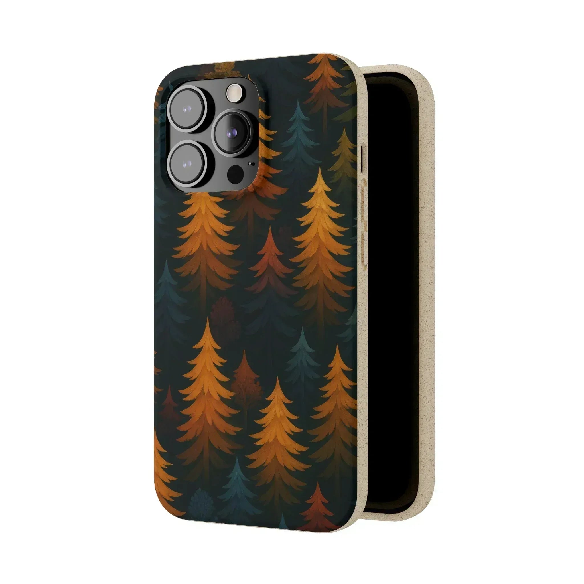 Eco Forest Biodegradable Phone Case for iPhone 11-16 and Galaxy S20-S22 - KARARMDESIGN