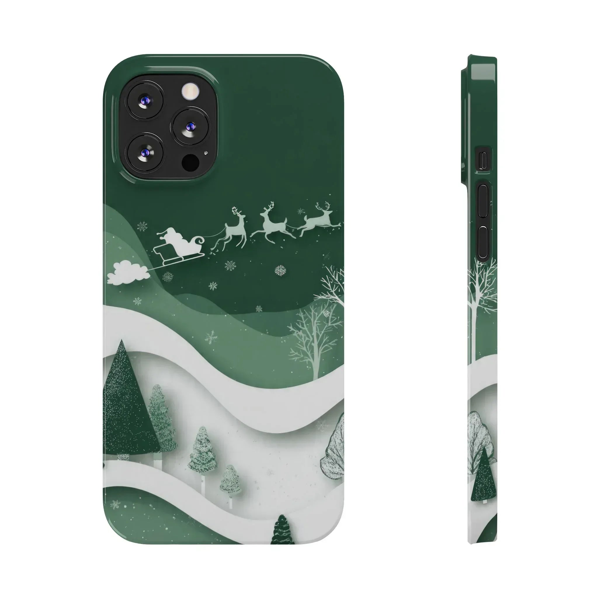 Evergreen Forest Phone Case for iPhone 11–17 - KARARMDESIGN