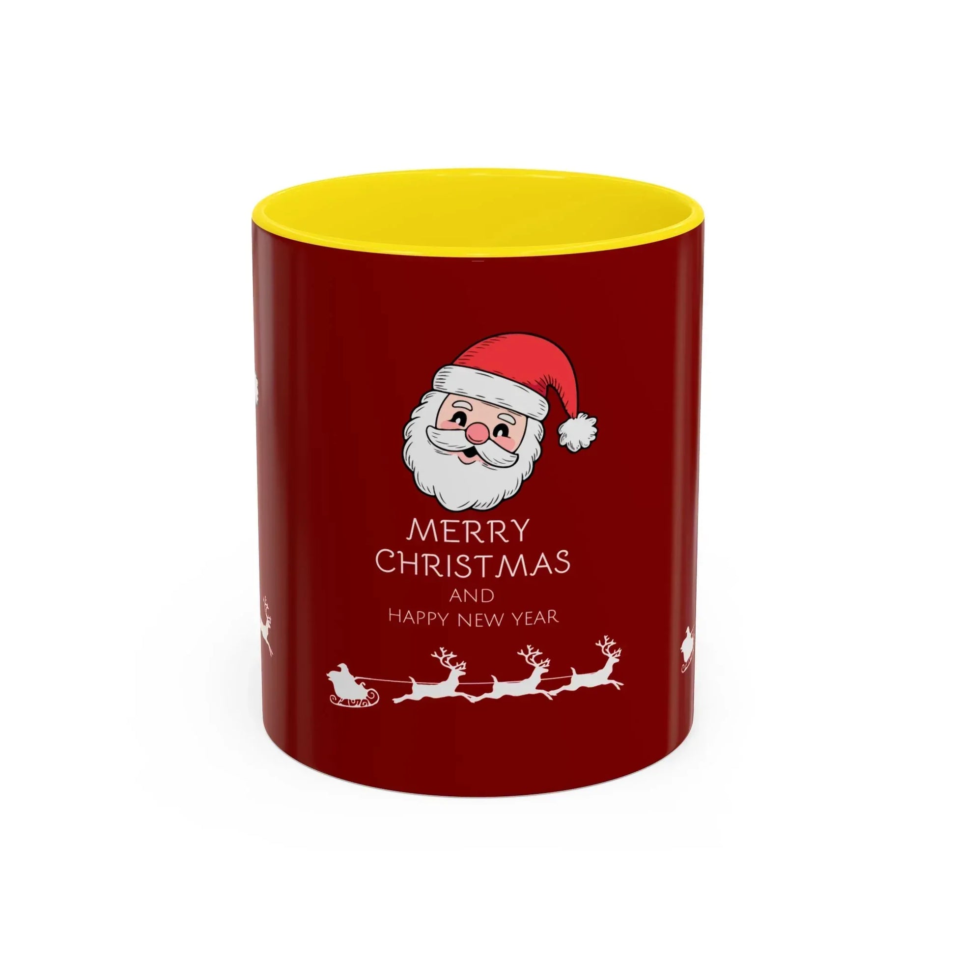 Season’s Smile – Christmas and New Year Accent Coffee Mug (11, 15oz) - KARARMDESIGN