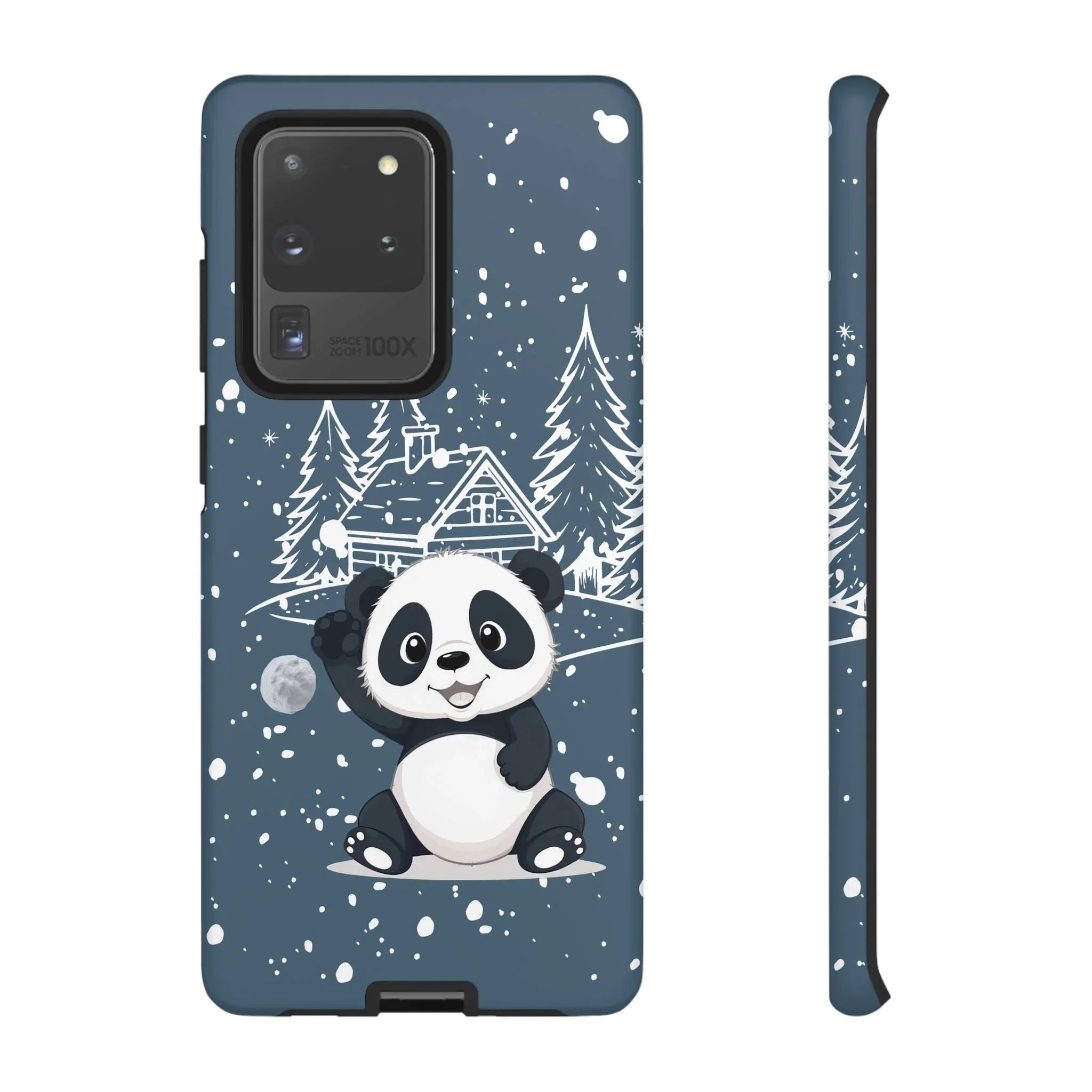 Cute Panda Phone Case for Samsung Galaxy and Google Pixel - KARARMDESIGN