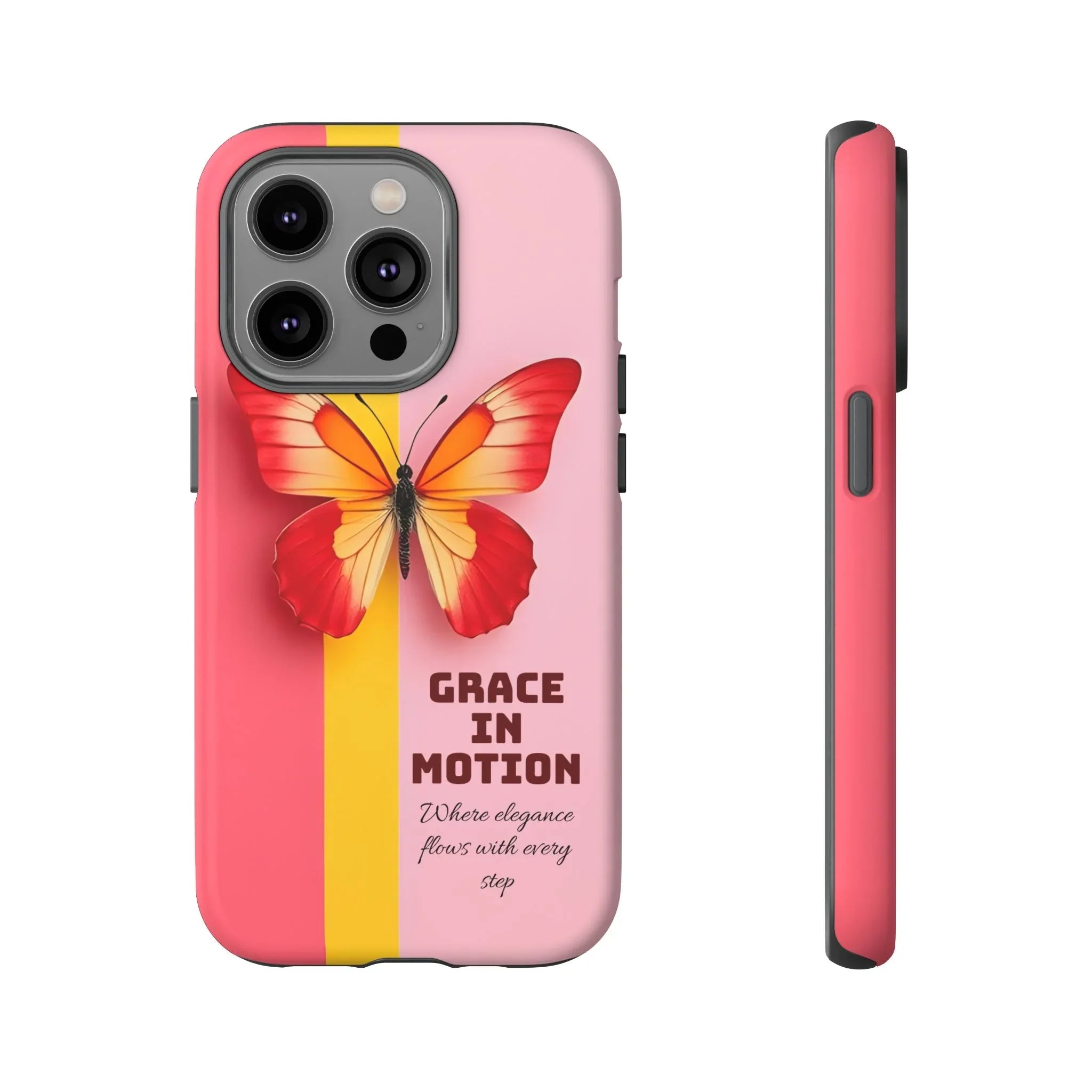 Grace in Motion – Elegant Phone Case for iPhone, Galaxy & Pixel - KARARMDESIGN