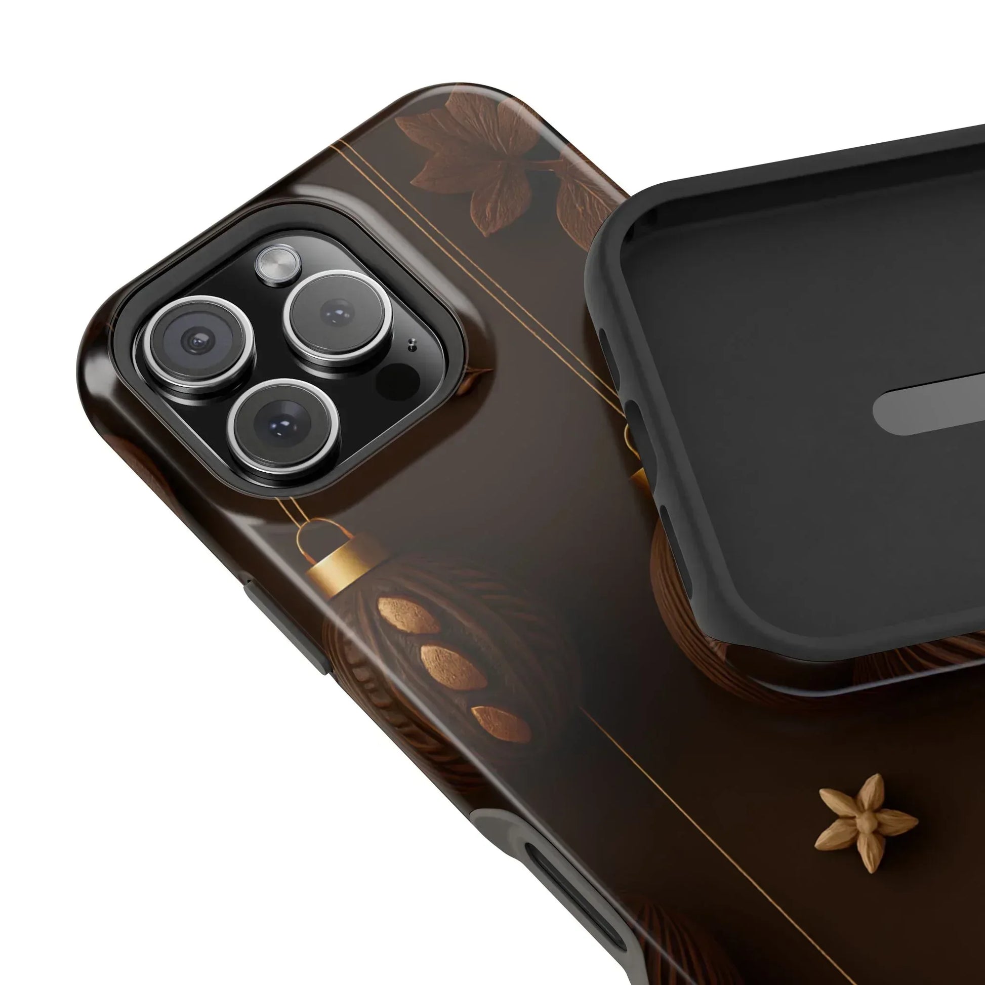 Chocolate Ornaments Phone Case for iPhone 11-17 and Galaxy S21-S22 - KARARMDESIGN