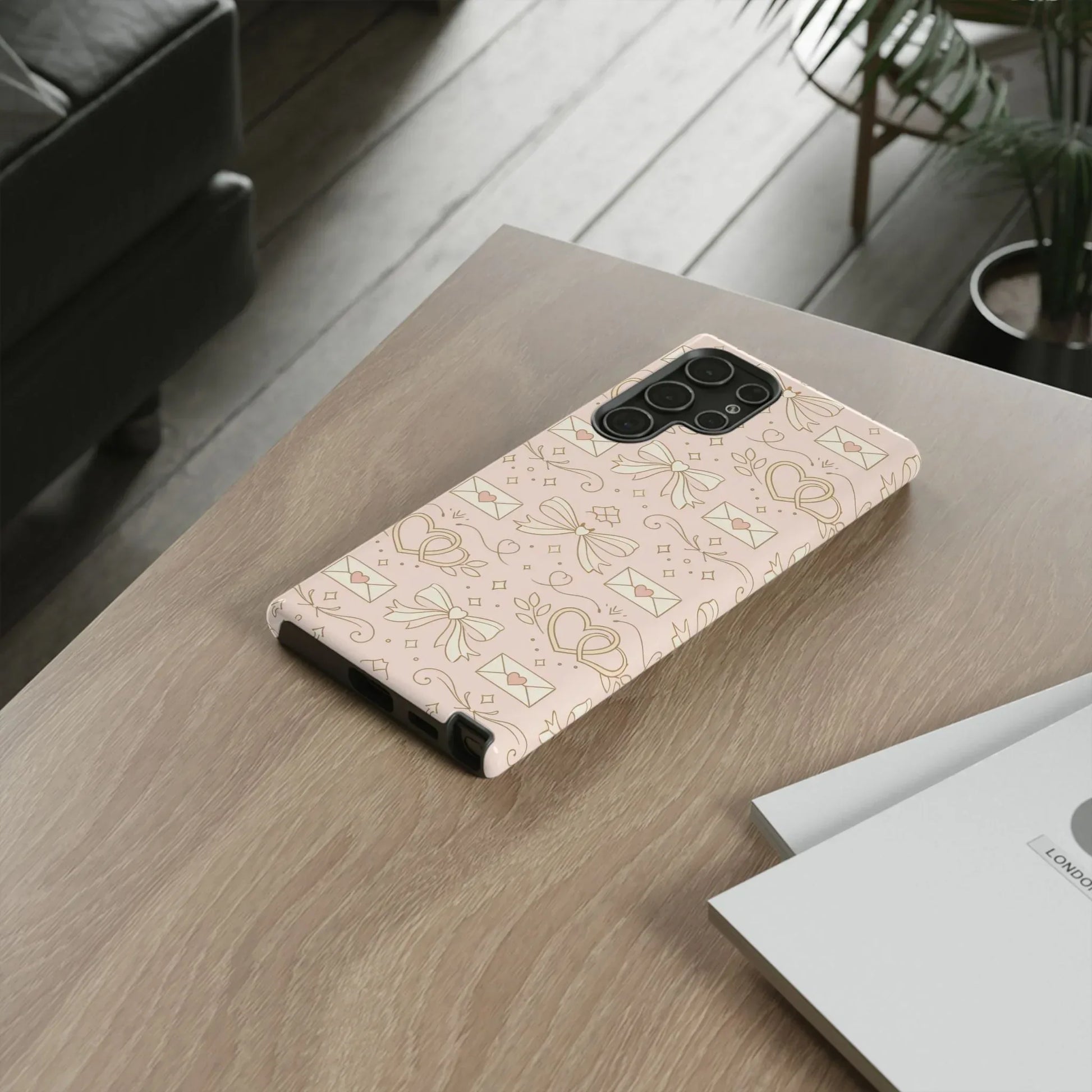 Sweet Romance Tough Phone Case for iPhone 11–17 & Galaxy S10–S25 - KARARMDESIGN